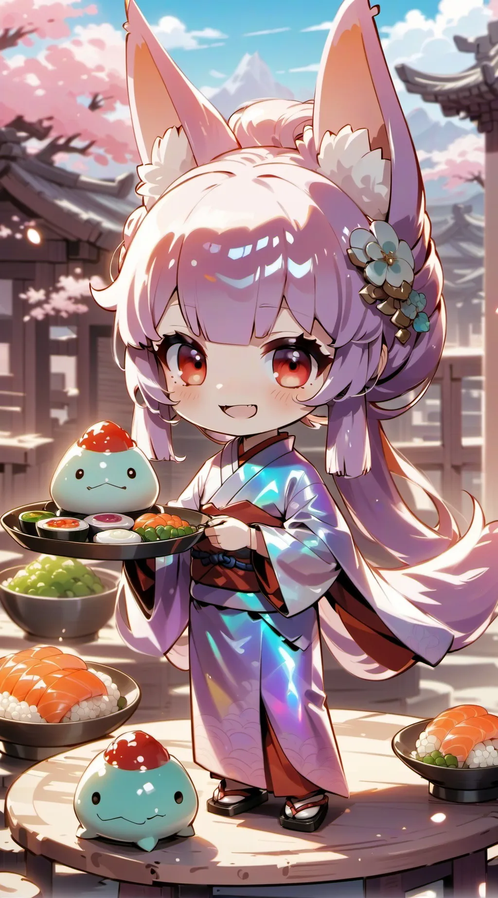 ai character: musushi background
