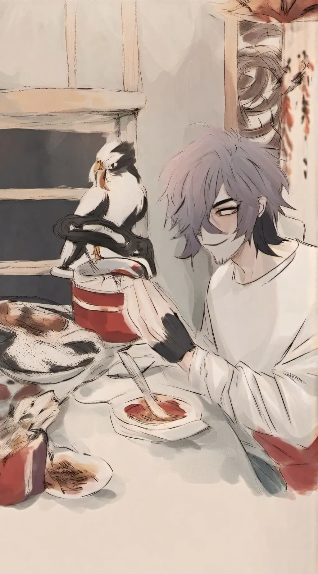 ai character: venom background