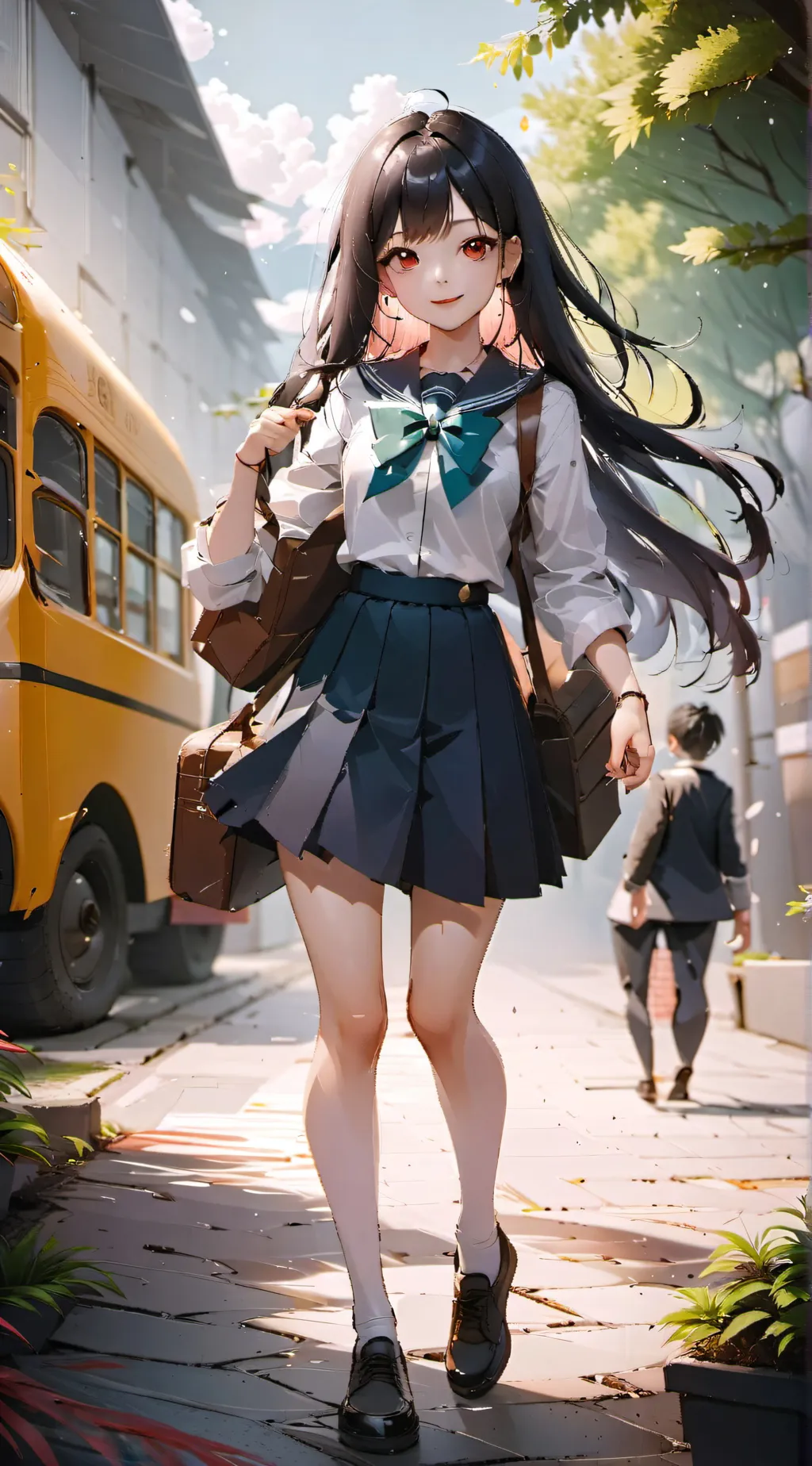 ai character: Stephanie background