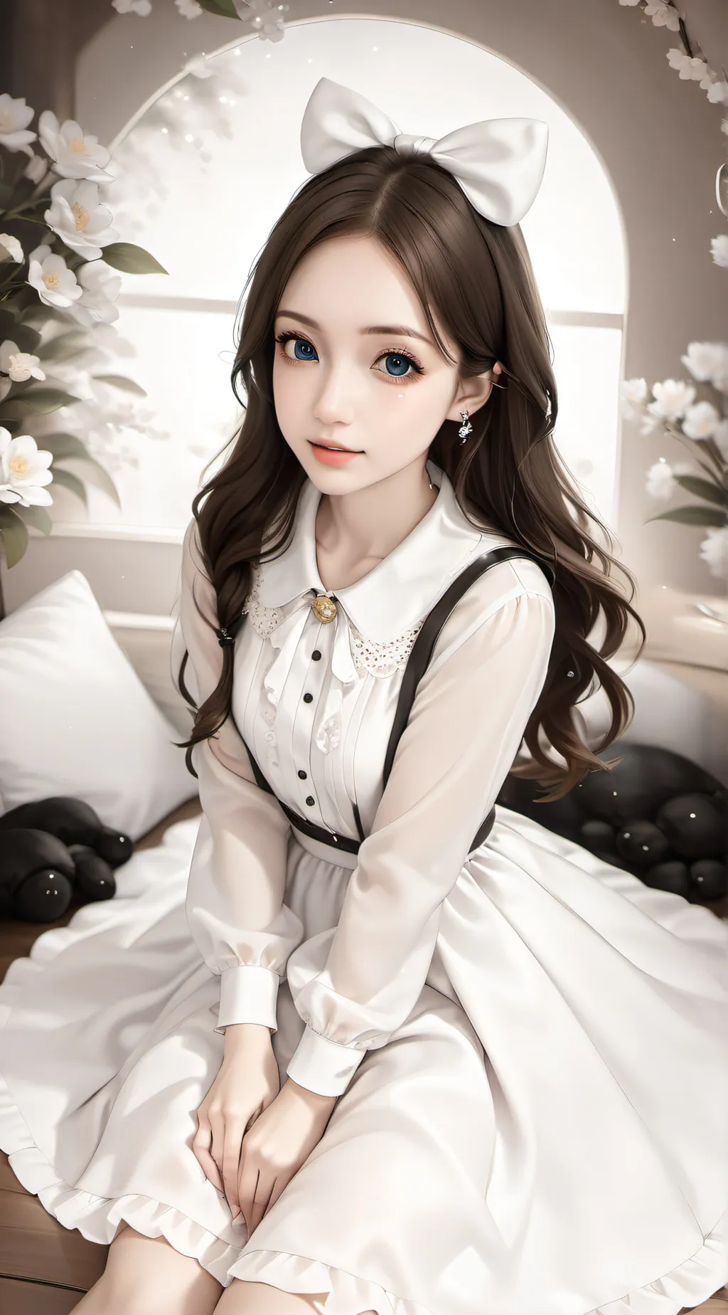 ai character: Mae  background