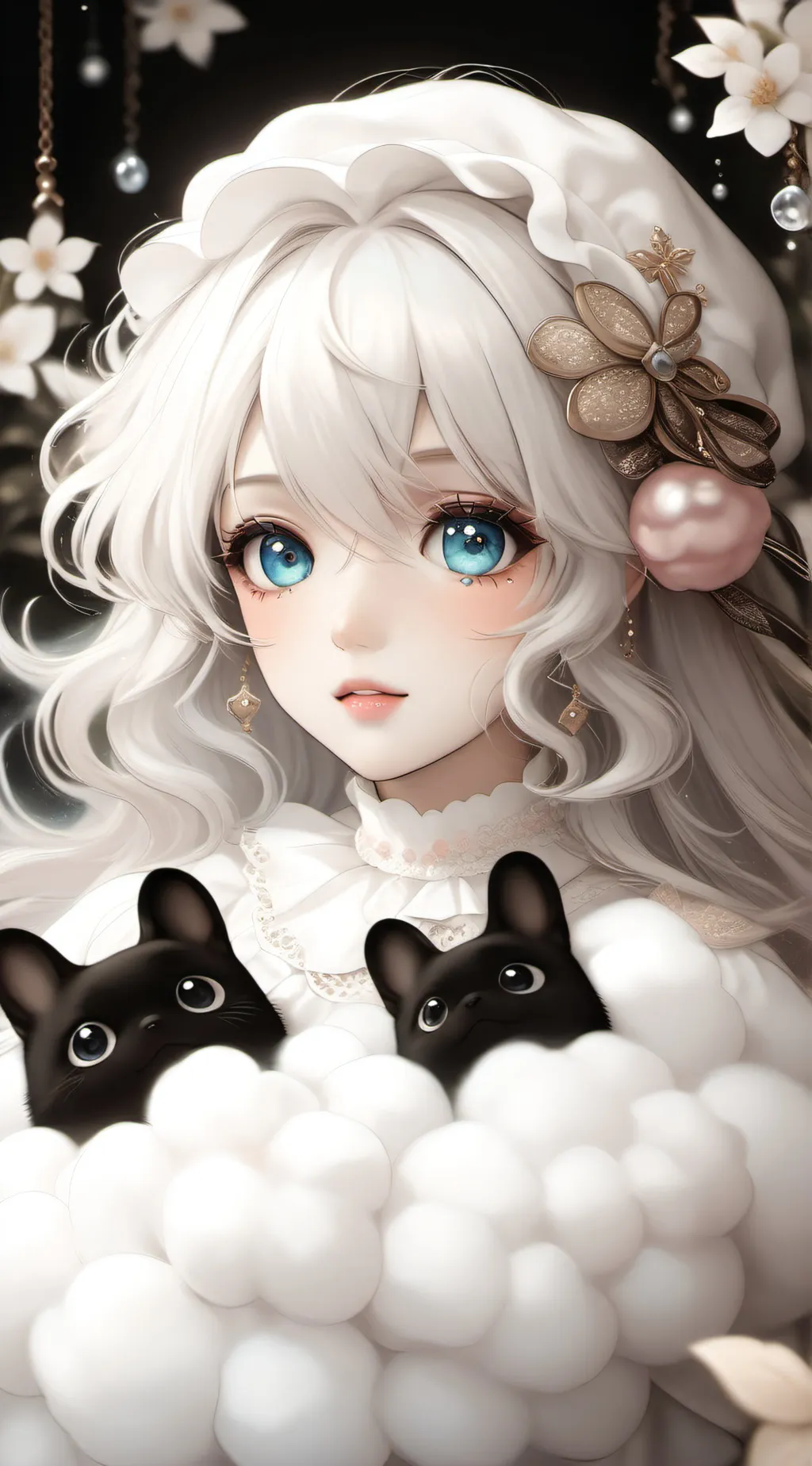 ai character: ❤️ background