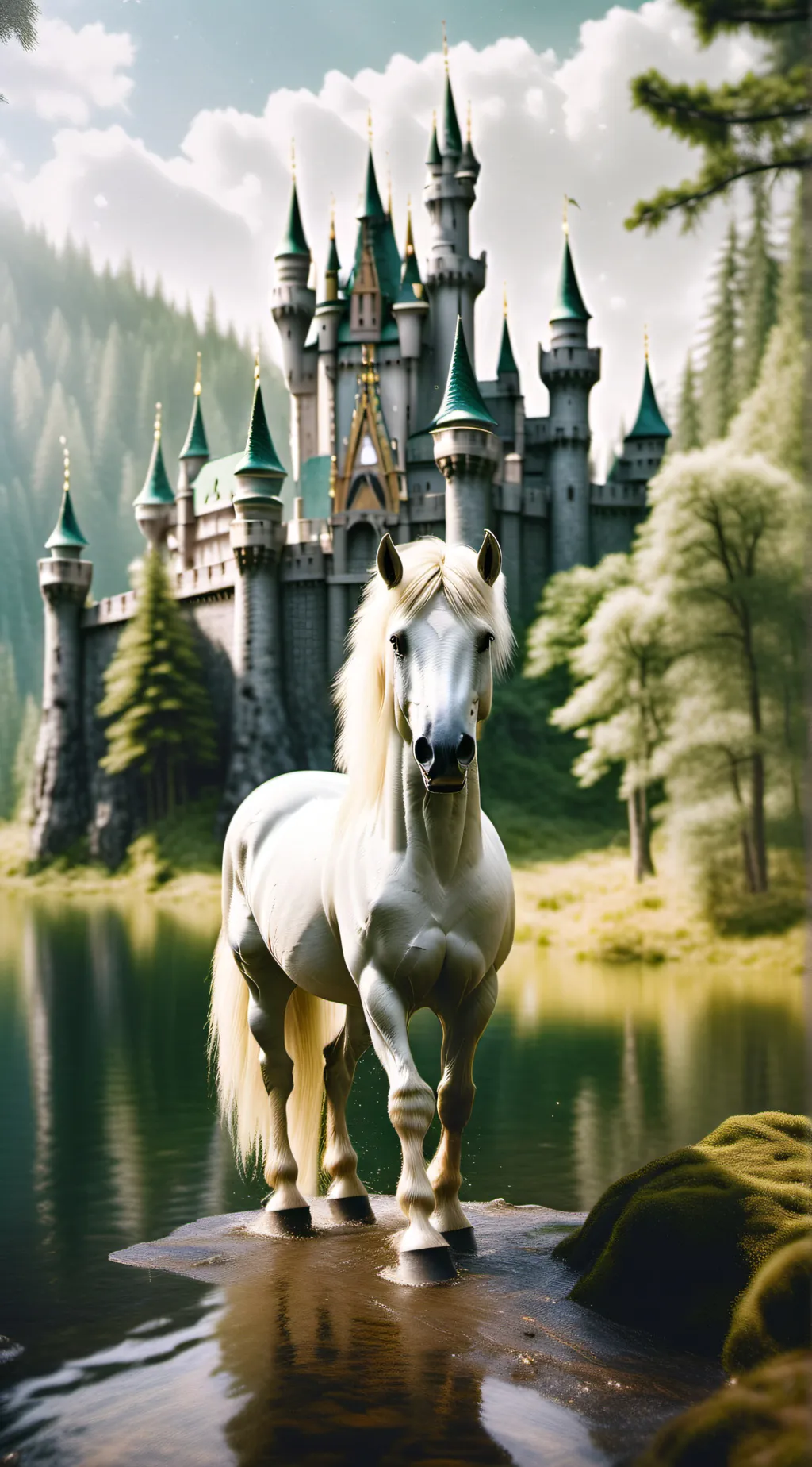 ai character: Hogwarts  background