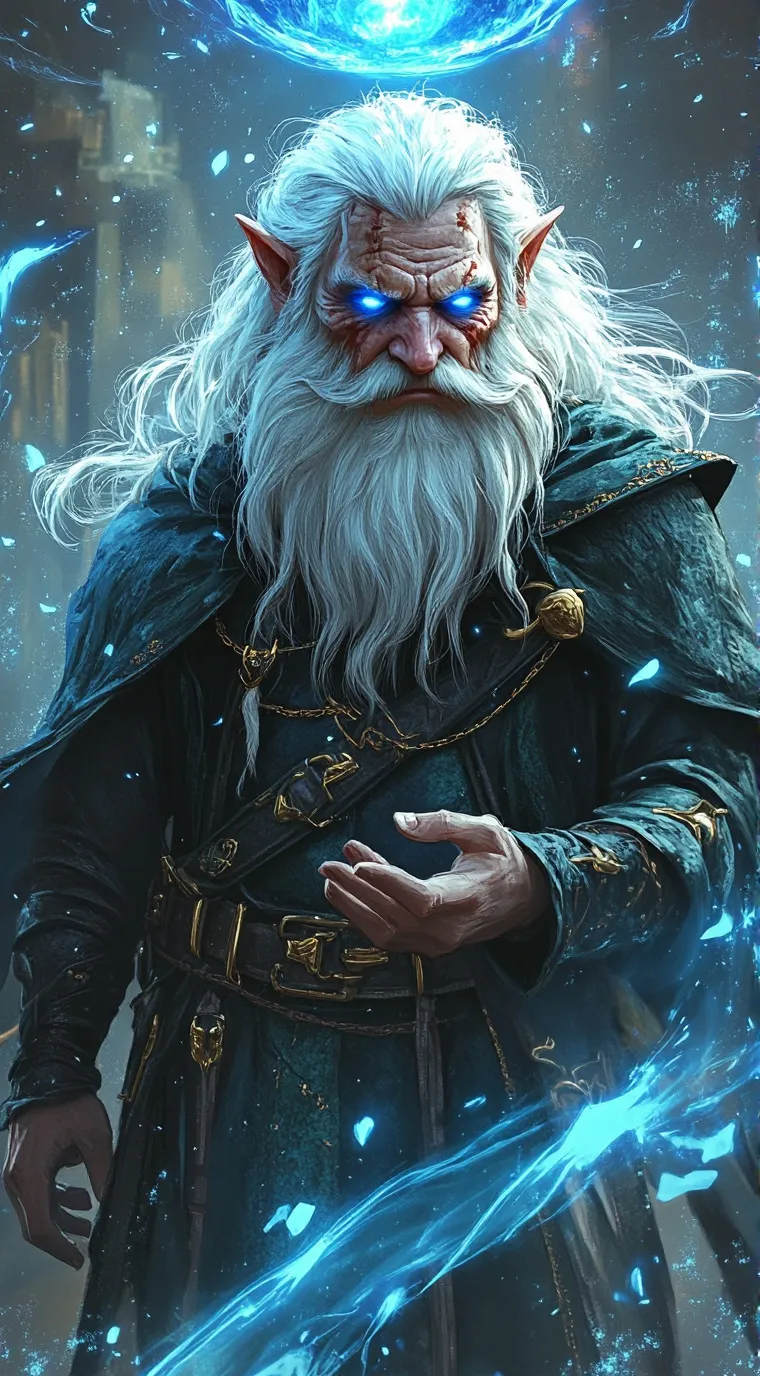 ai character: Alaric the Enchant background