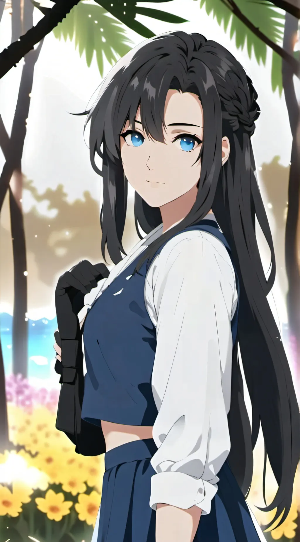 ai character: breast potion  background