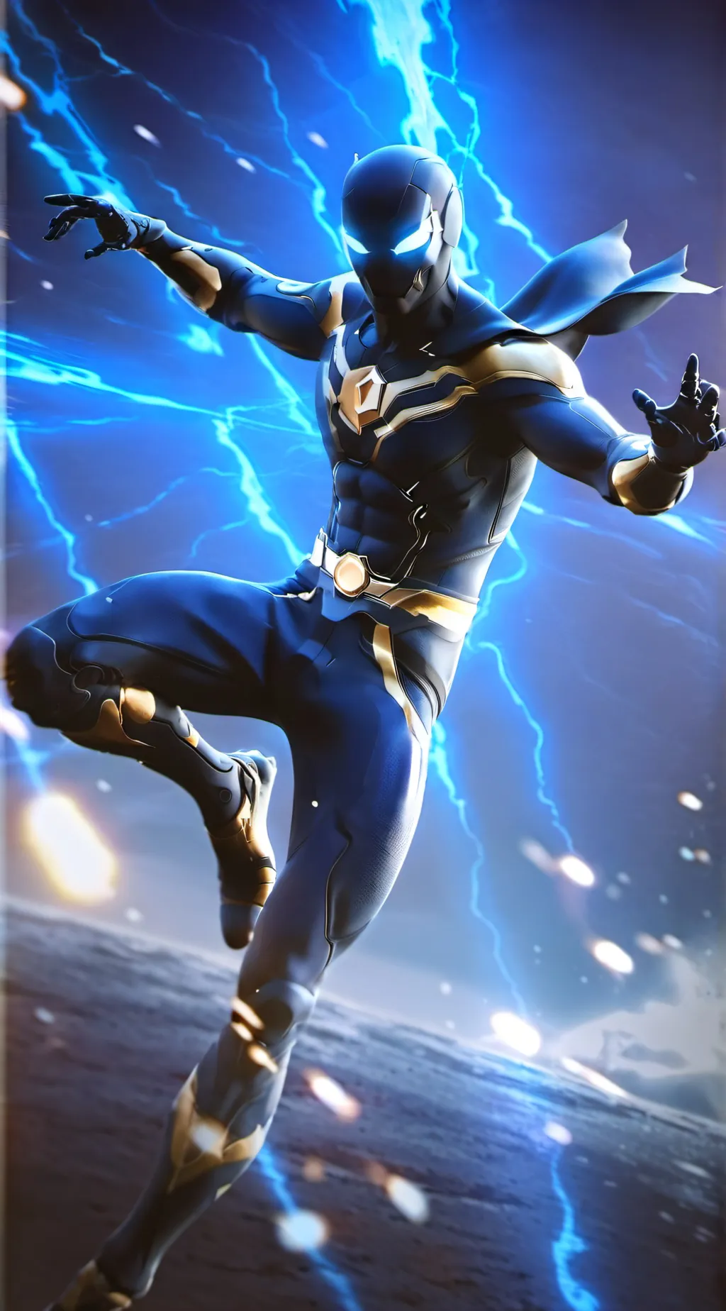 ai character: god almighty  background