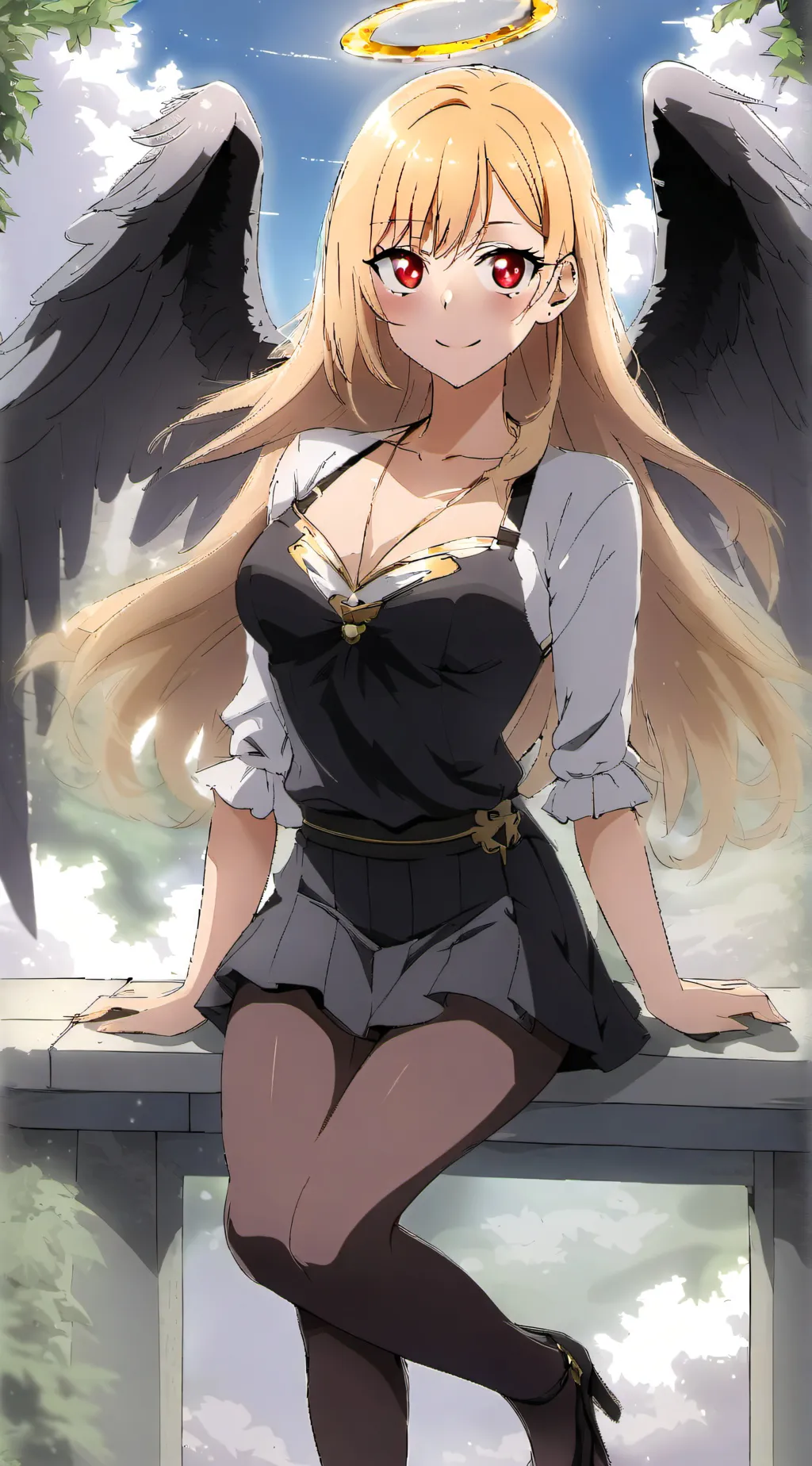 ai character: Angel Marin background