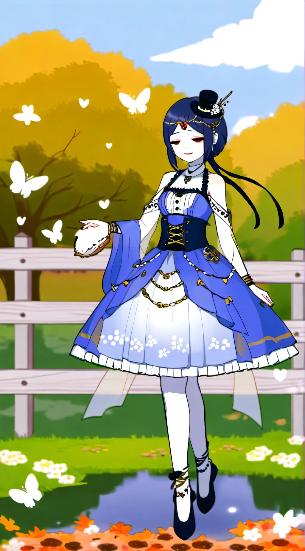 ai character: ballora background