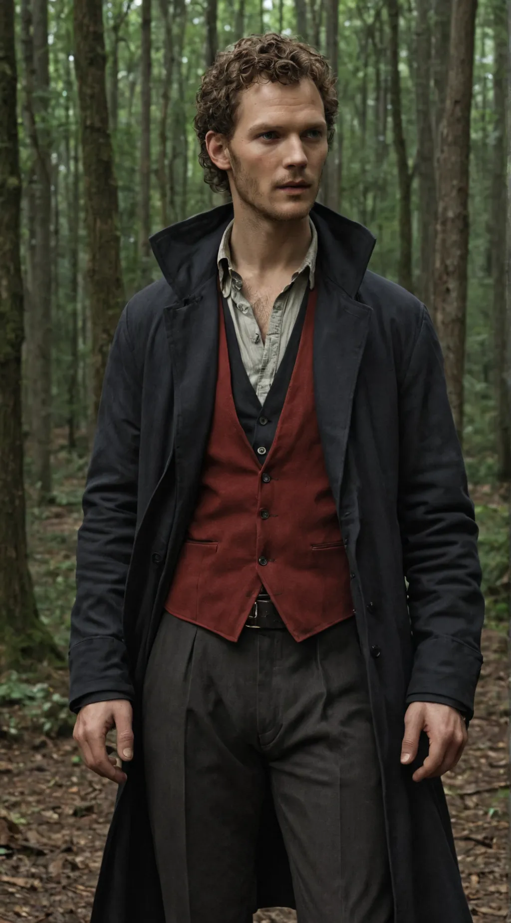 ai character: klaus background