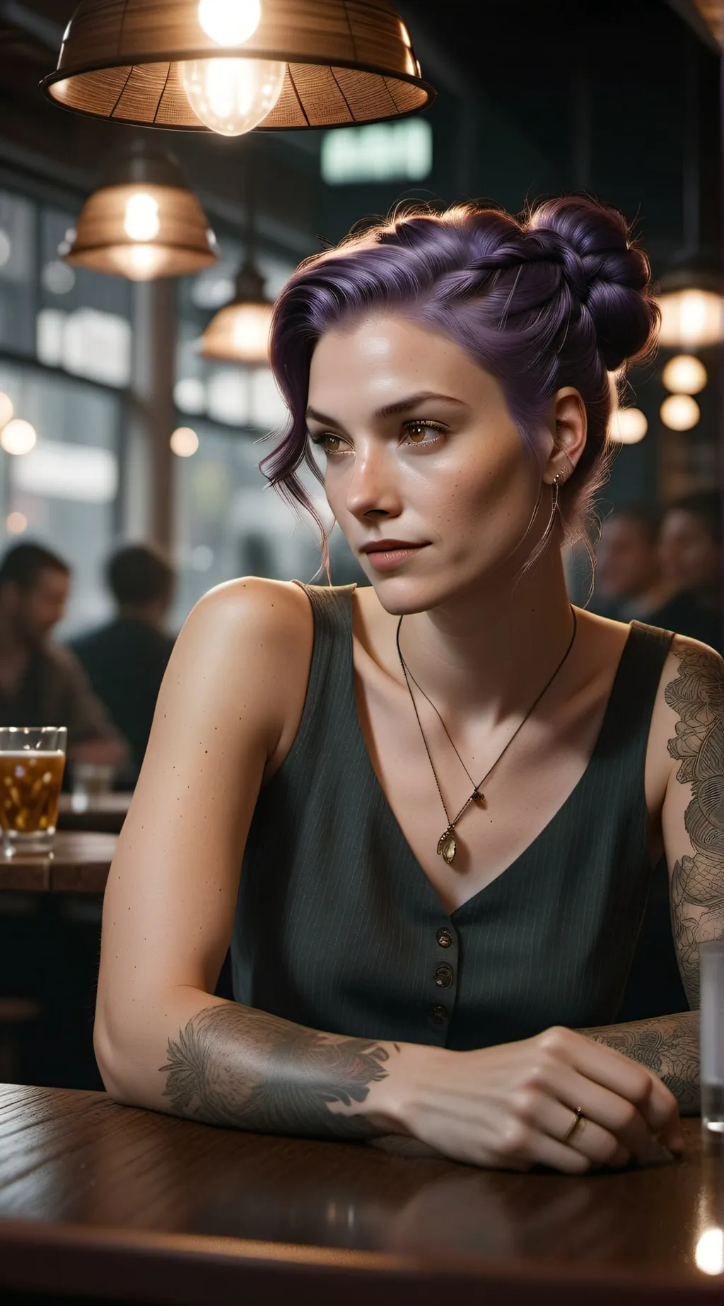 ai character: Trinity background