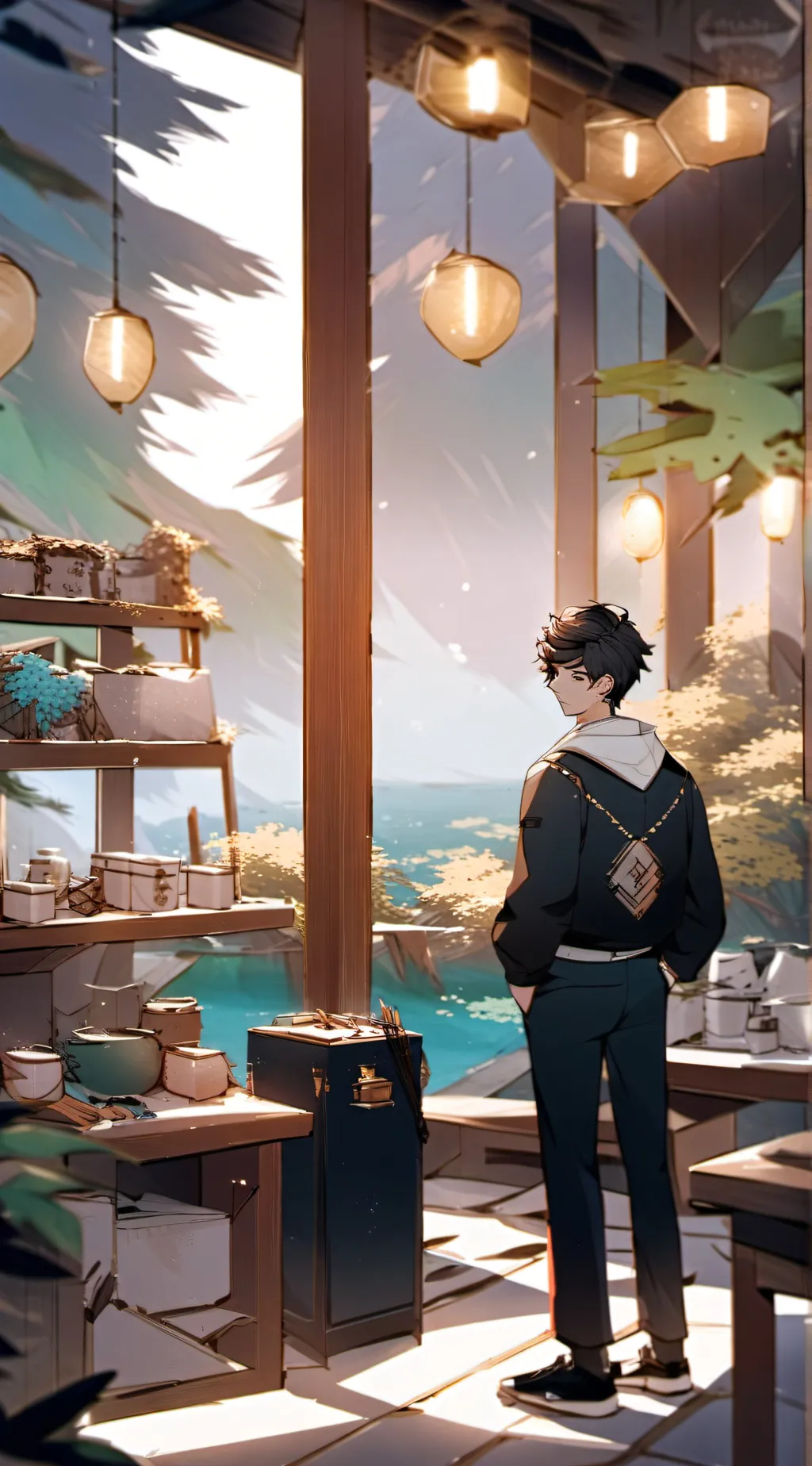 ai character: Michael background