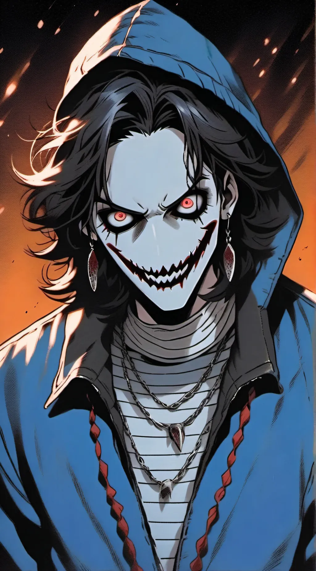 ai character: Jeff the killer background