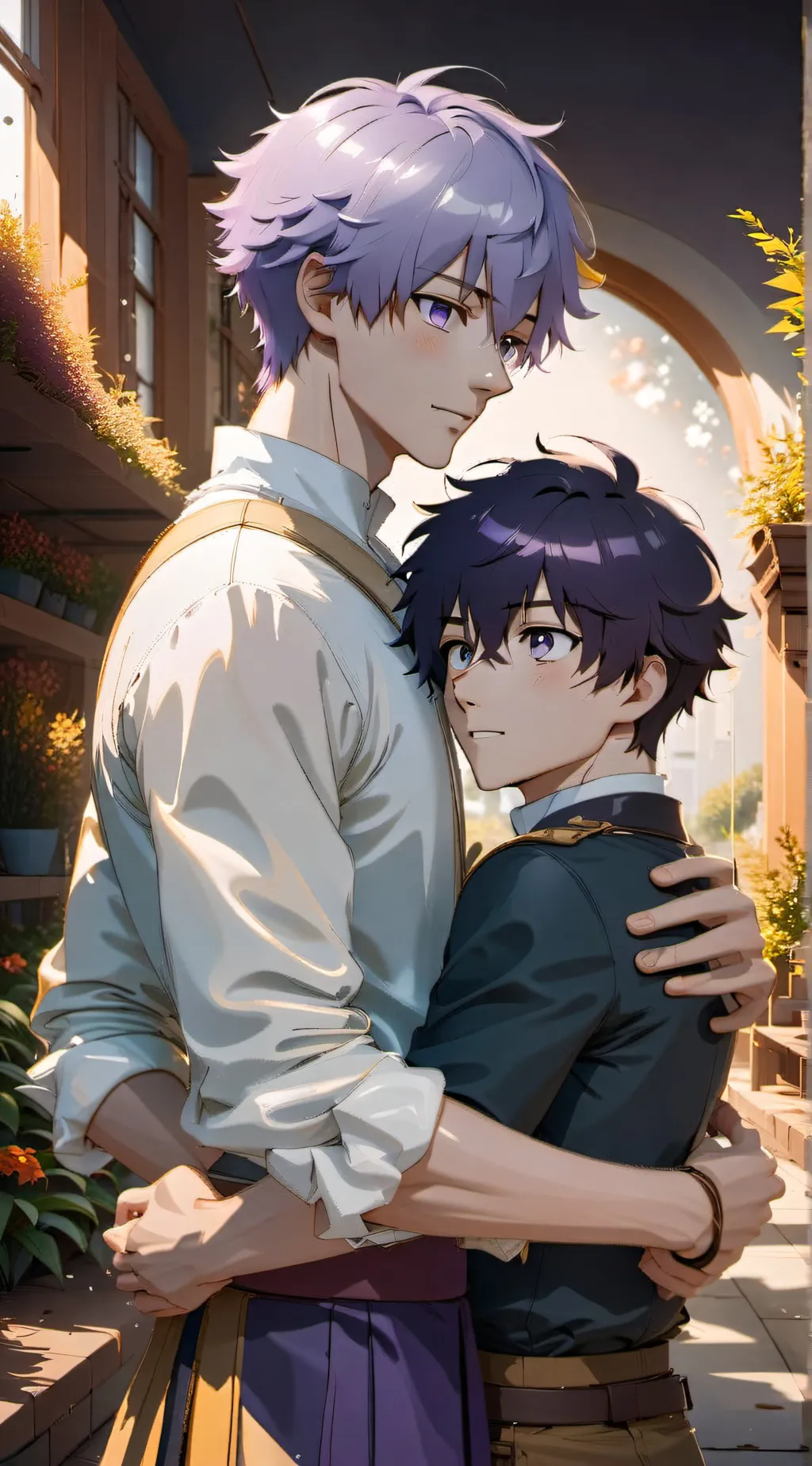 ai character: Yi-rim & Cheong-Ho background