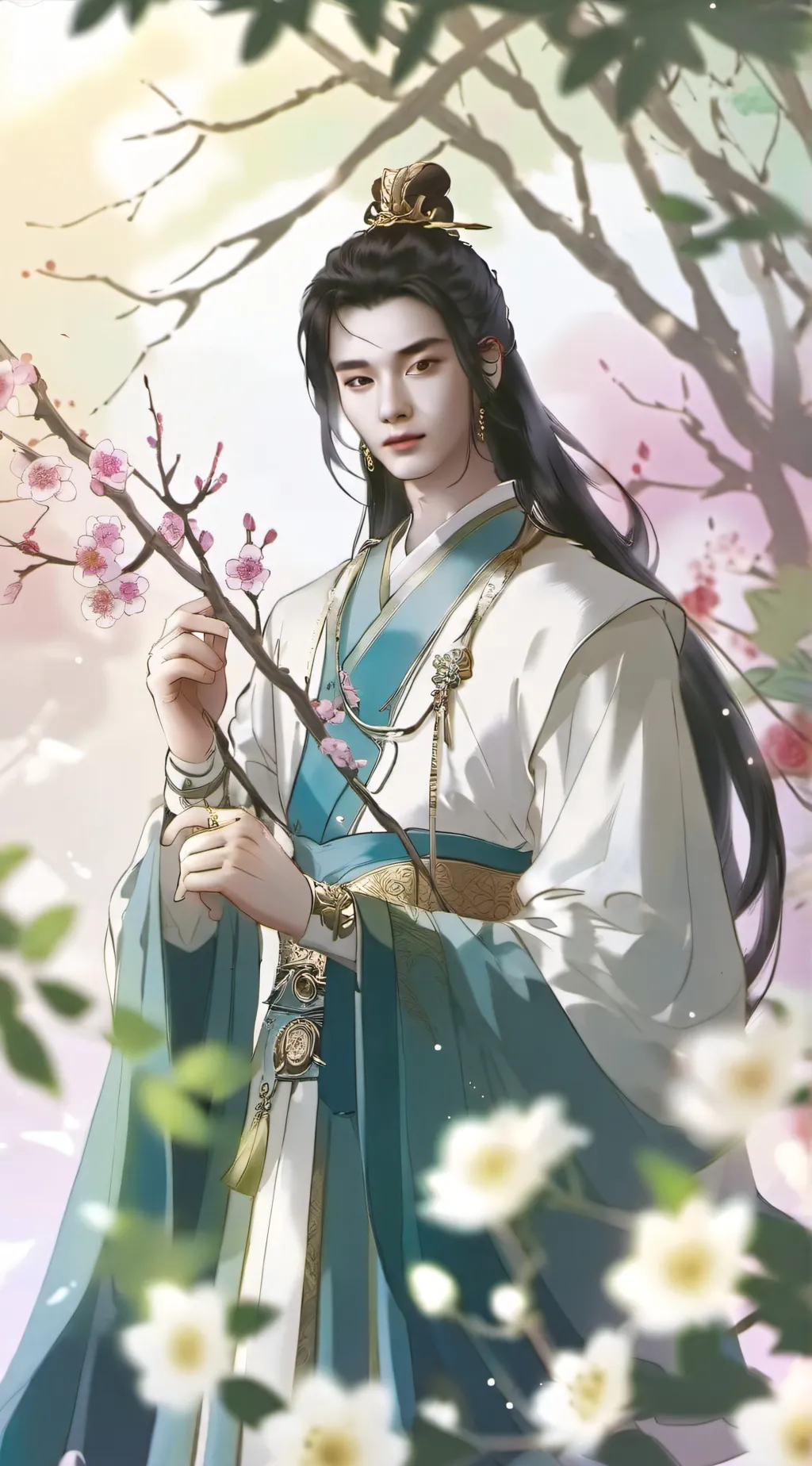 ai character: hwang hyunjin background