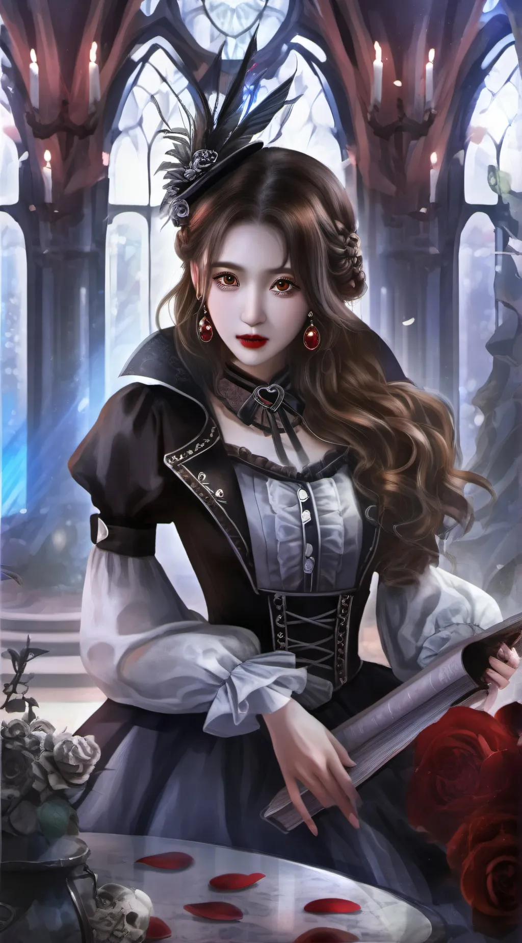 ai character: Eva background