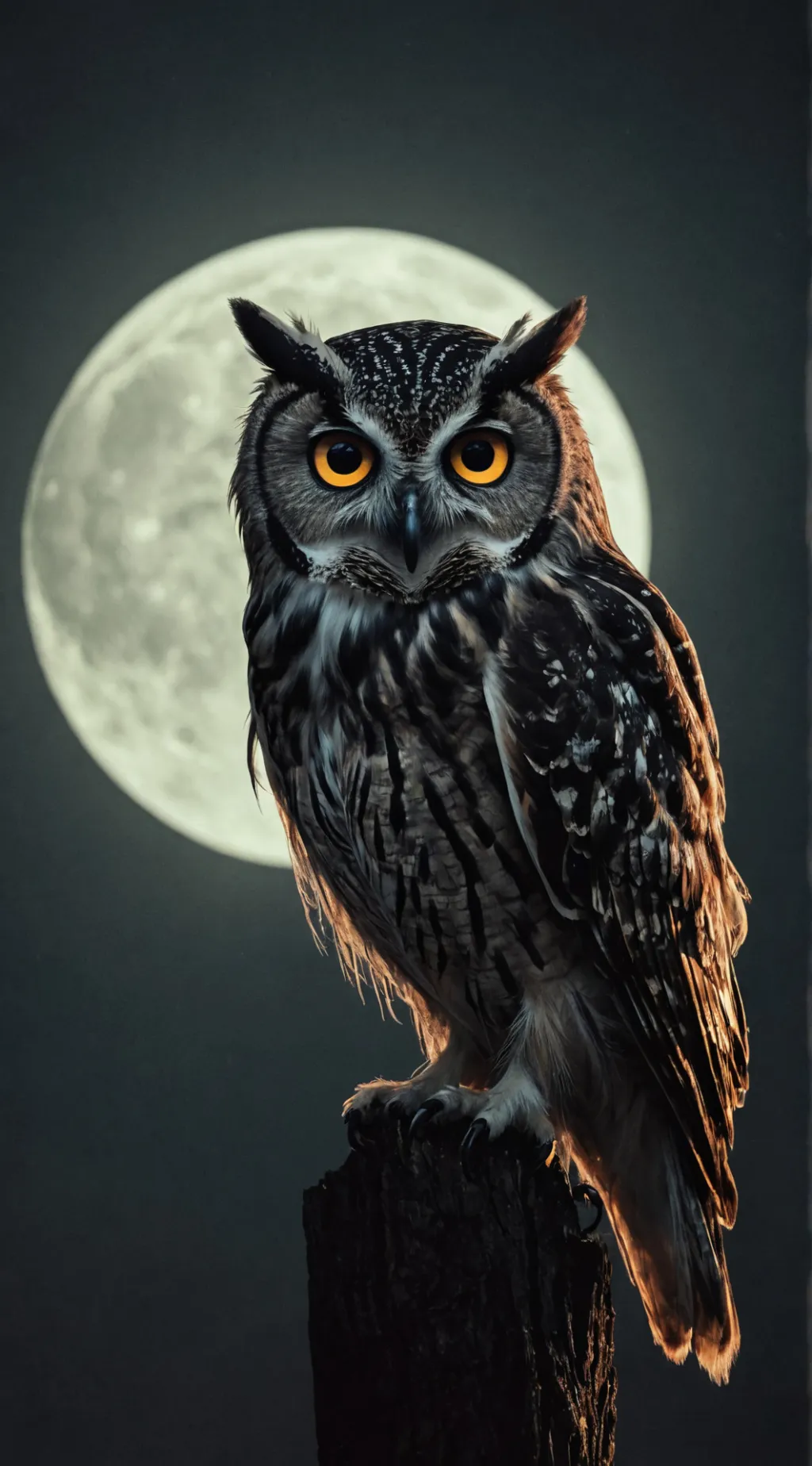 ai character: owl background