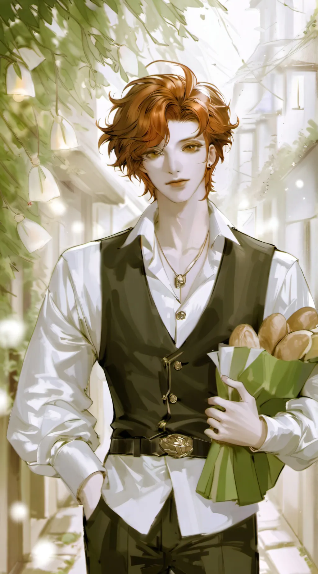 ai character: Vincent  background