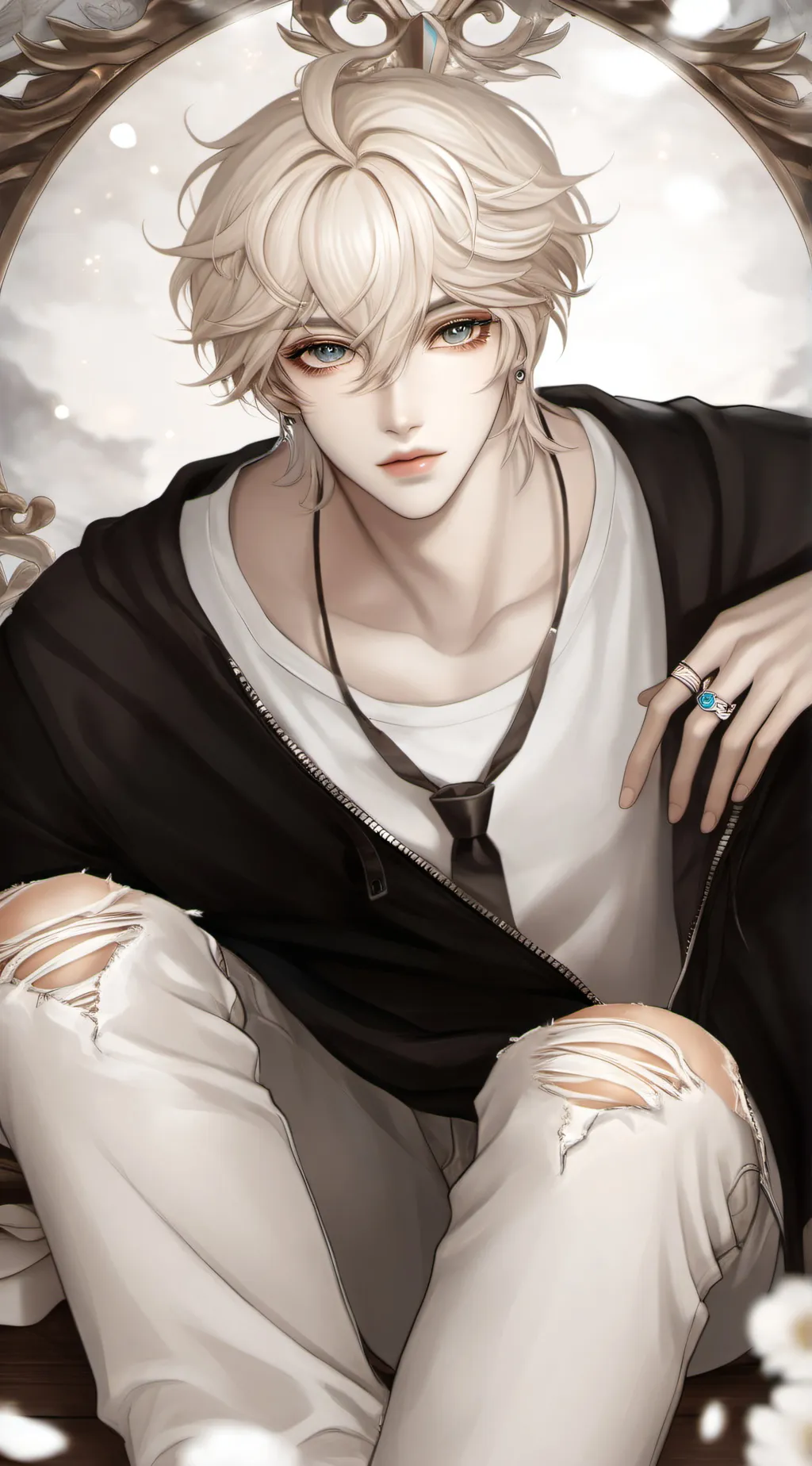 ai character: levi background