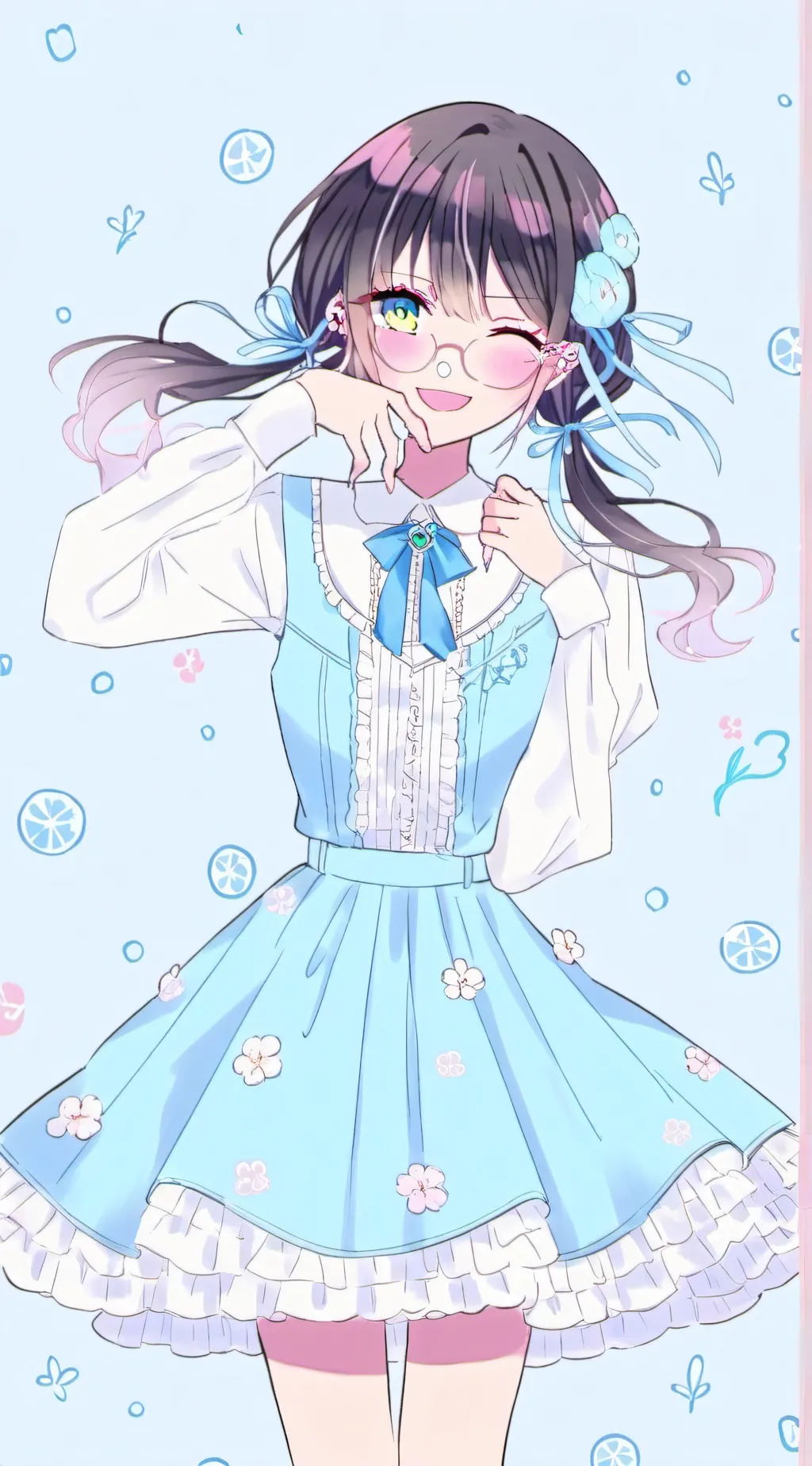 ai character: Les piliers...#2 background