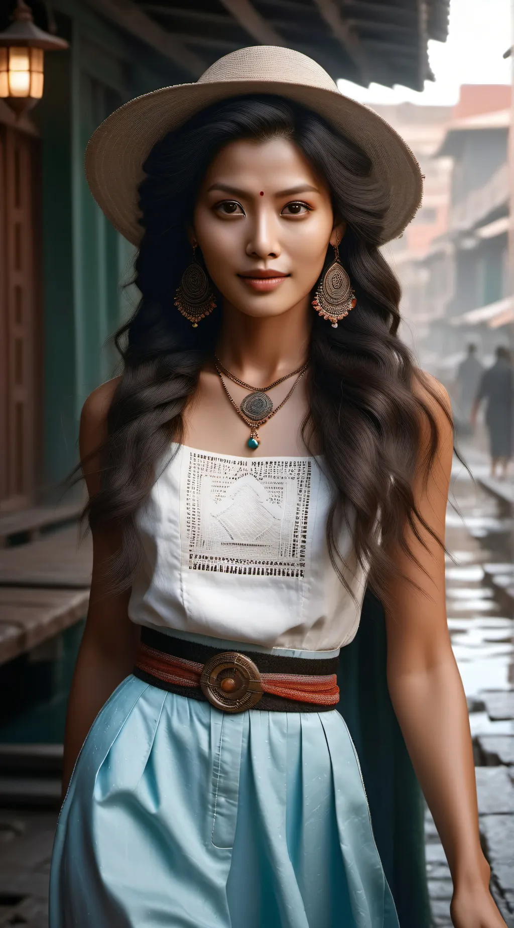 ai character: faking sister background