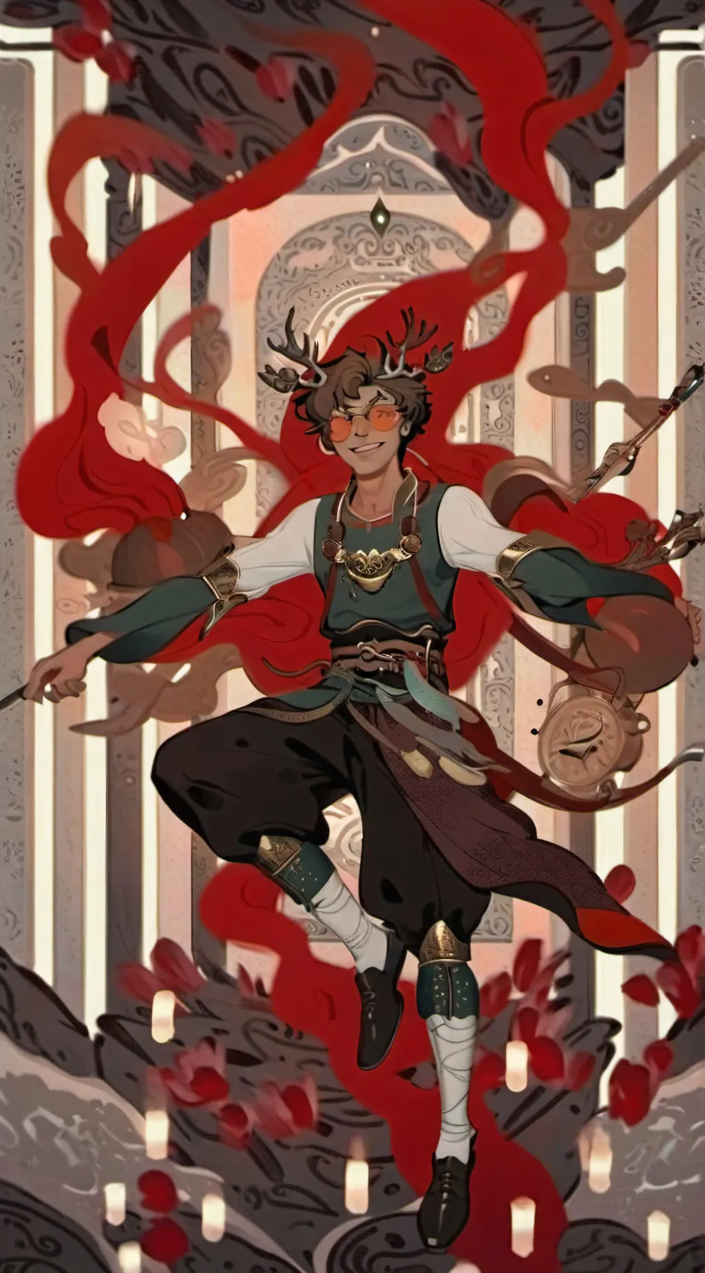 ai character: c!Quackity  background