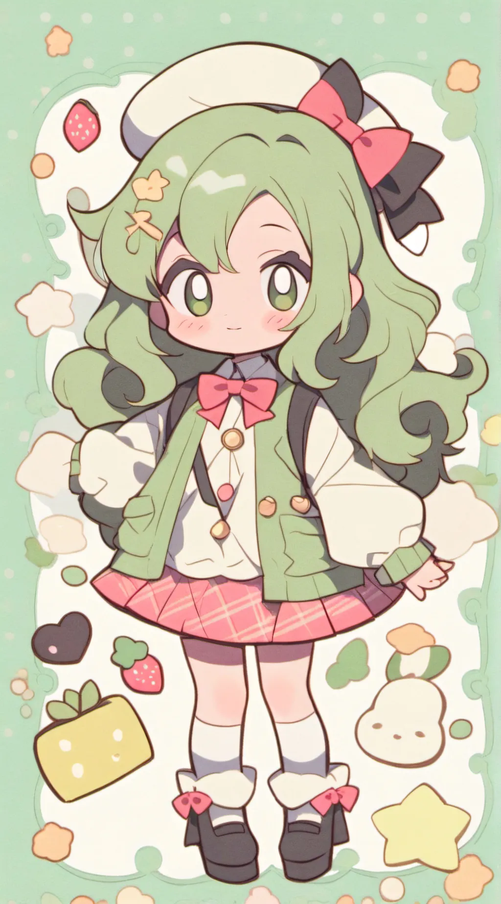 ai character: pick me background