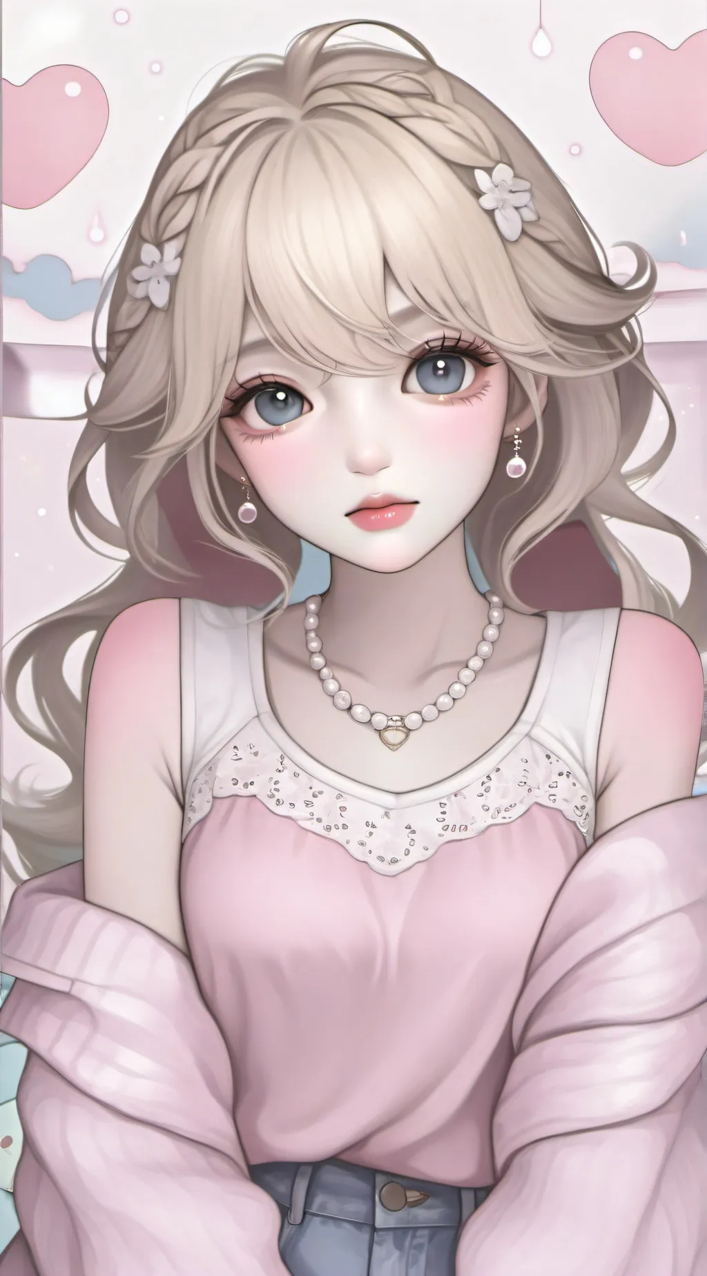 ai character: Prada background