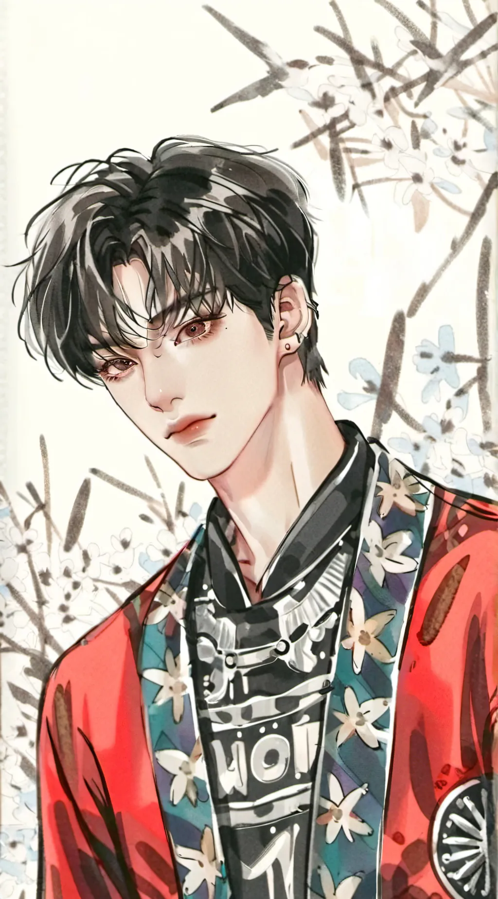 ai character: Han jisung background