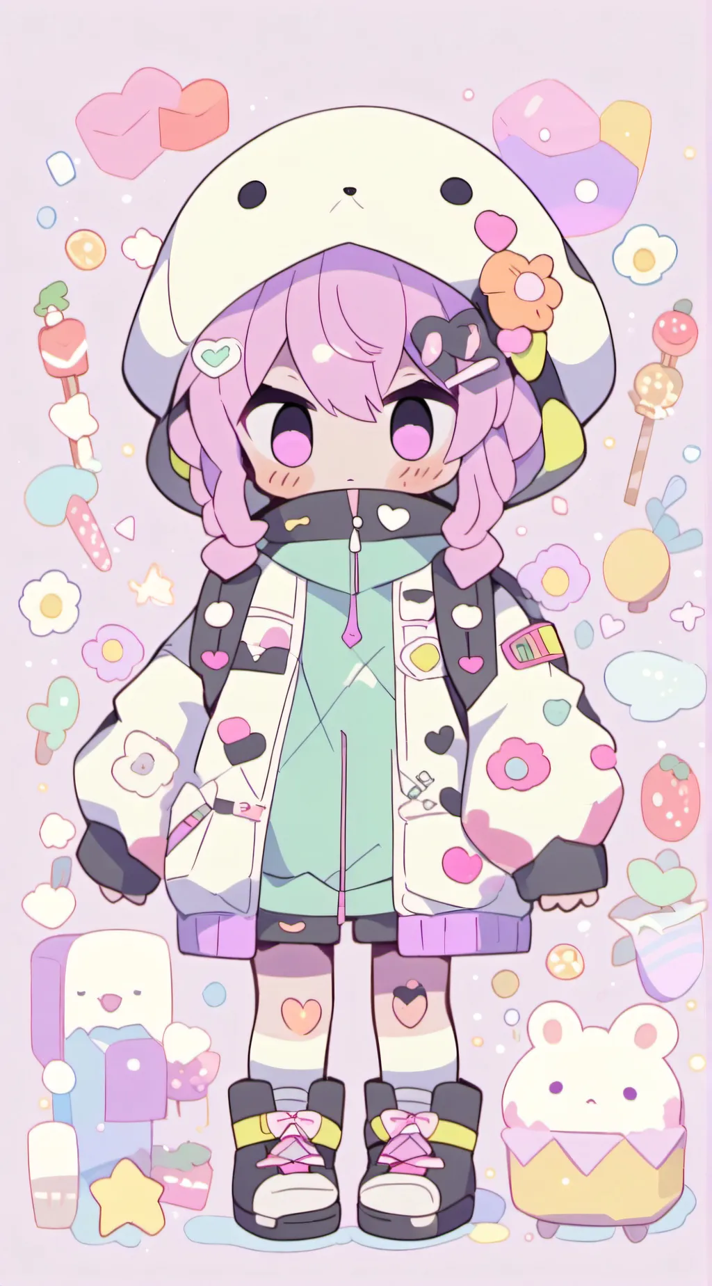 ai character: Is there….. background