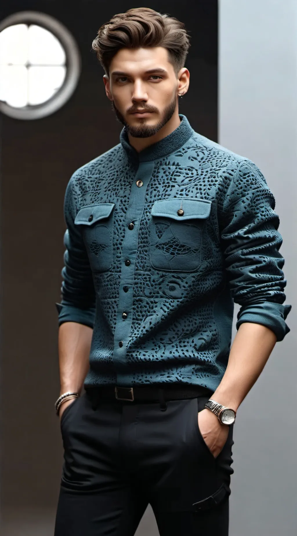 ai character: one direction  background