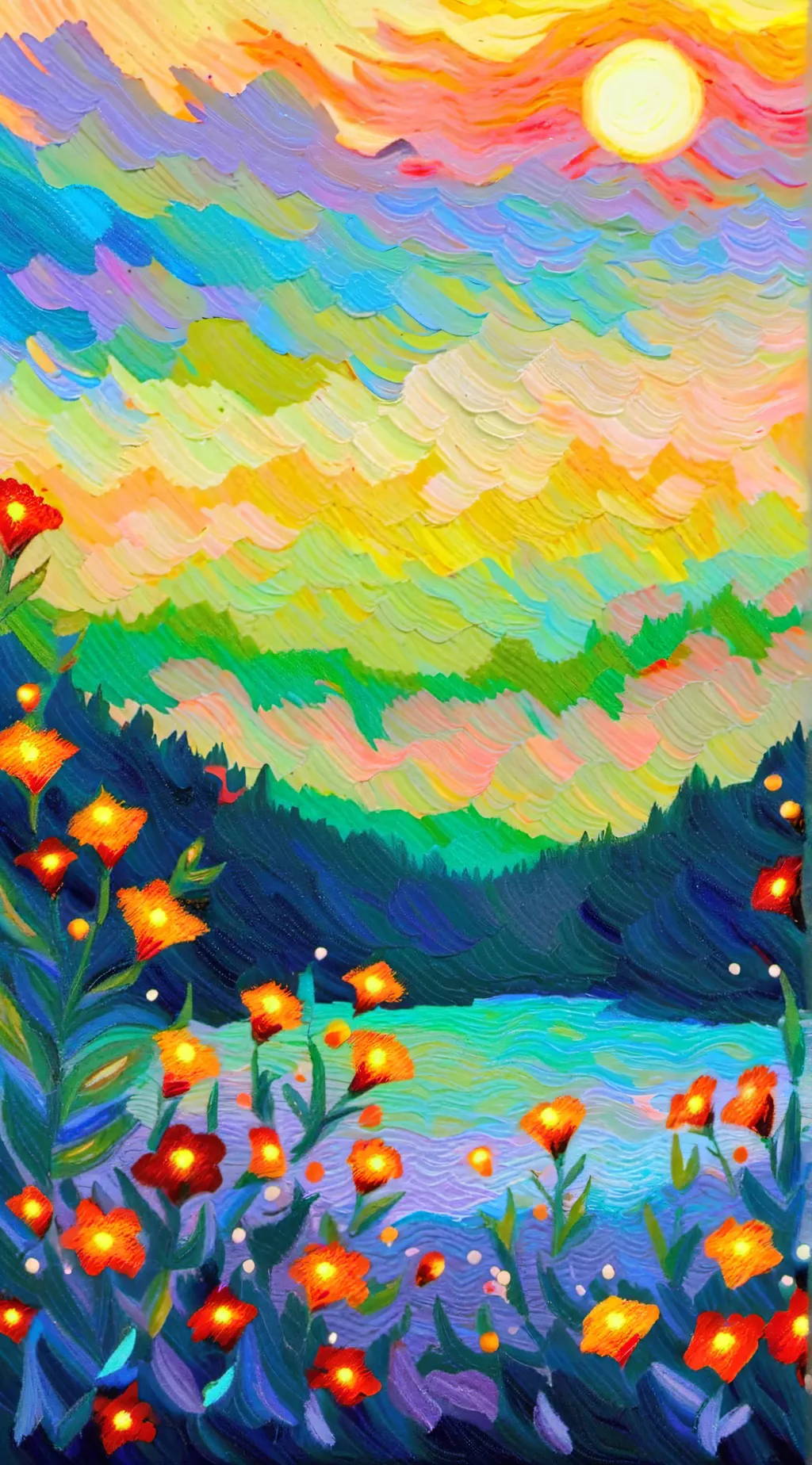 ai character: sanegiyuu AGAIN background