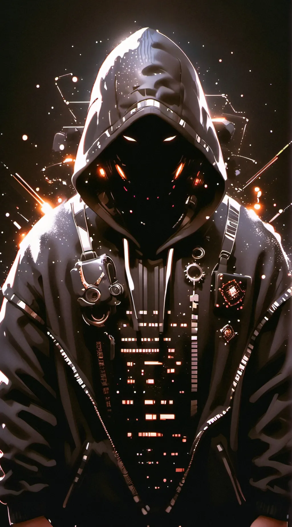 ai character: Hacker  background