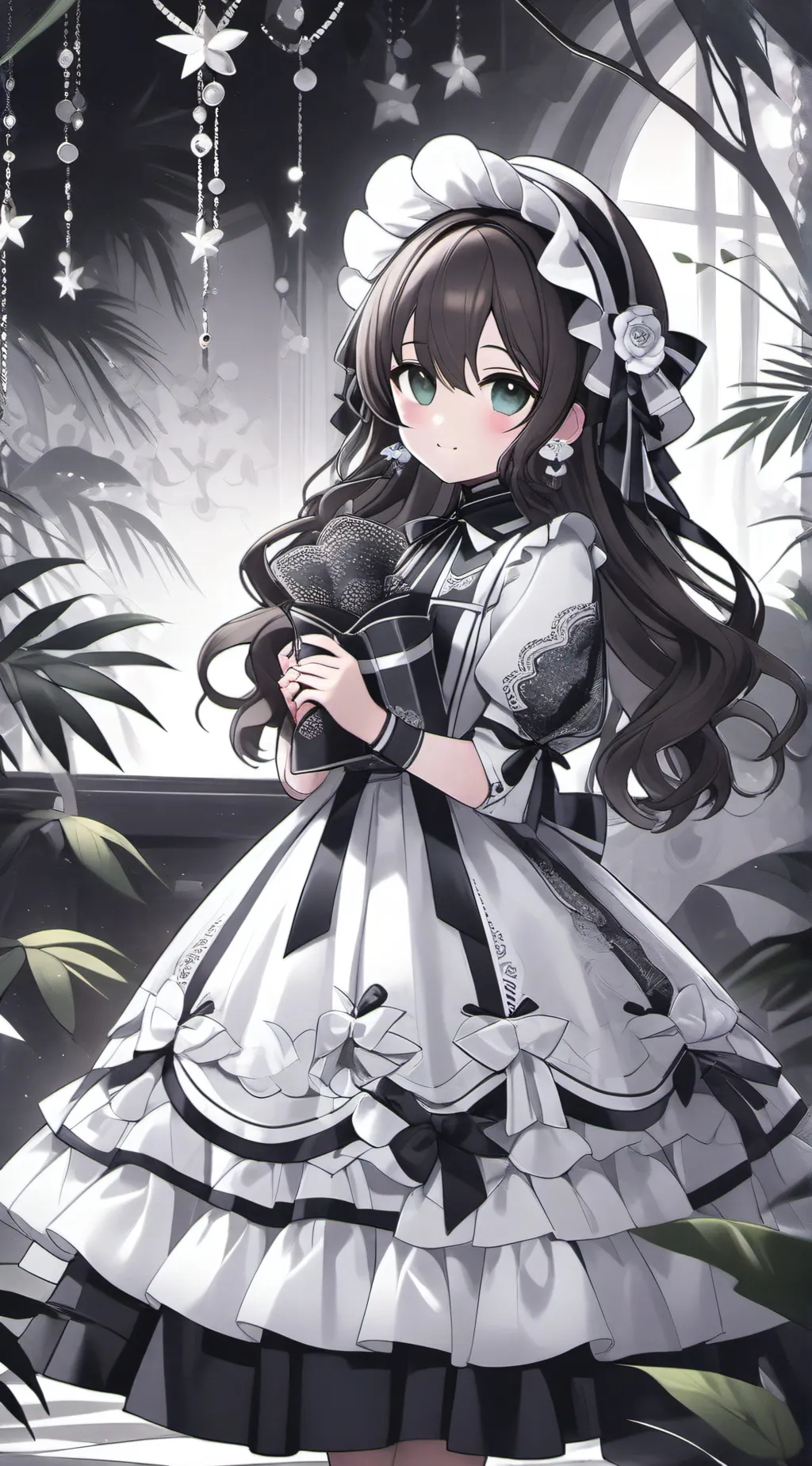 ai character: Selena  background