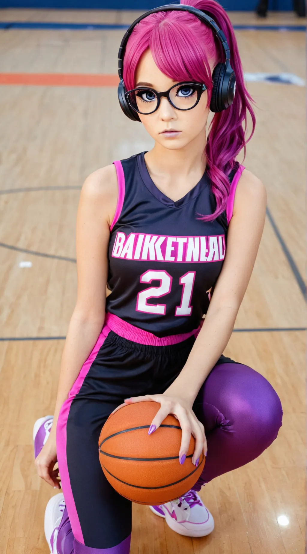 ai character: Audrey  Mitchell  background