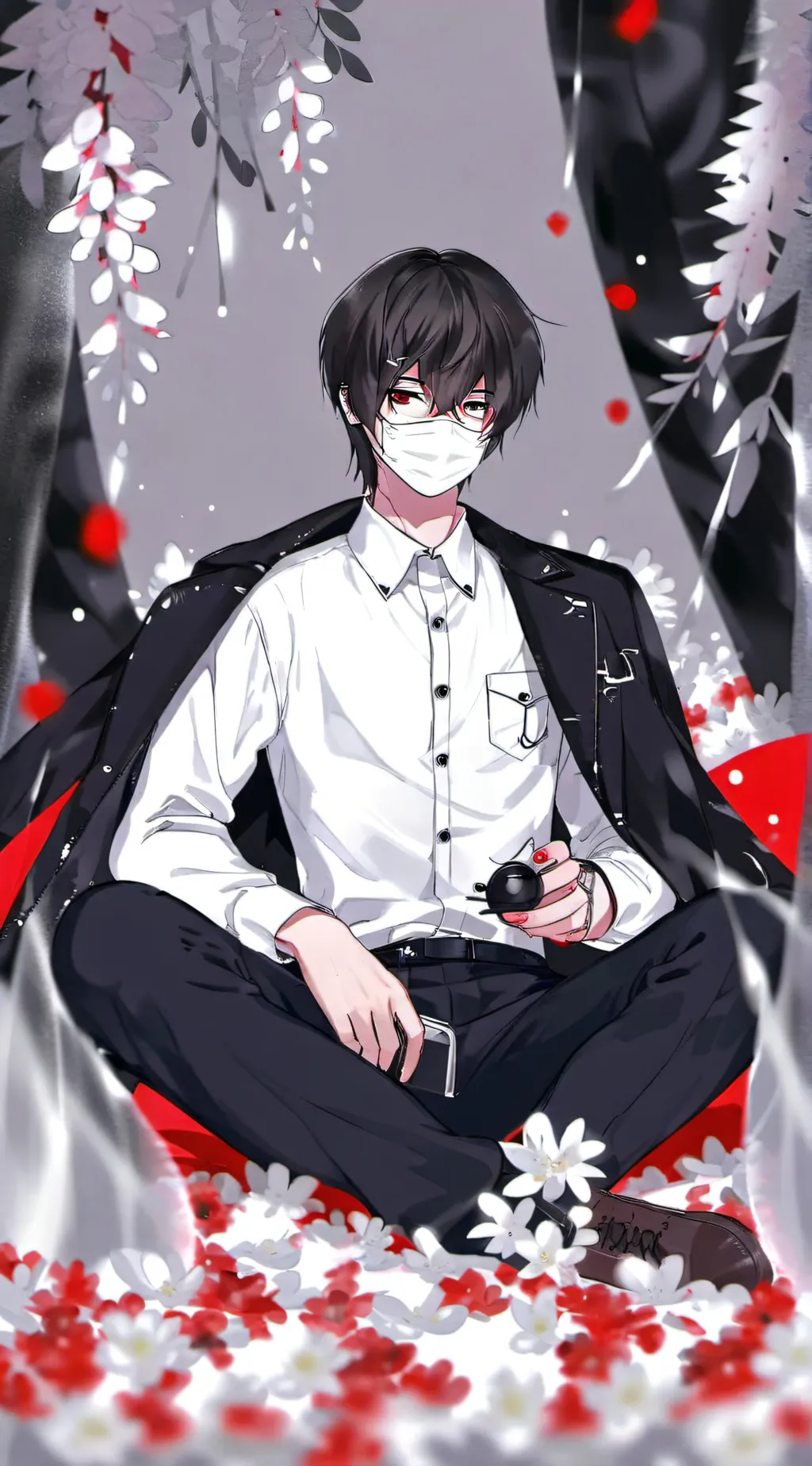 ai character: Zane#$%~€} background