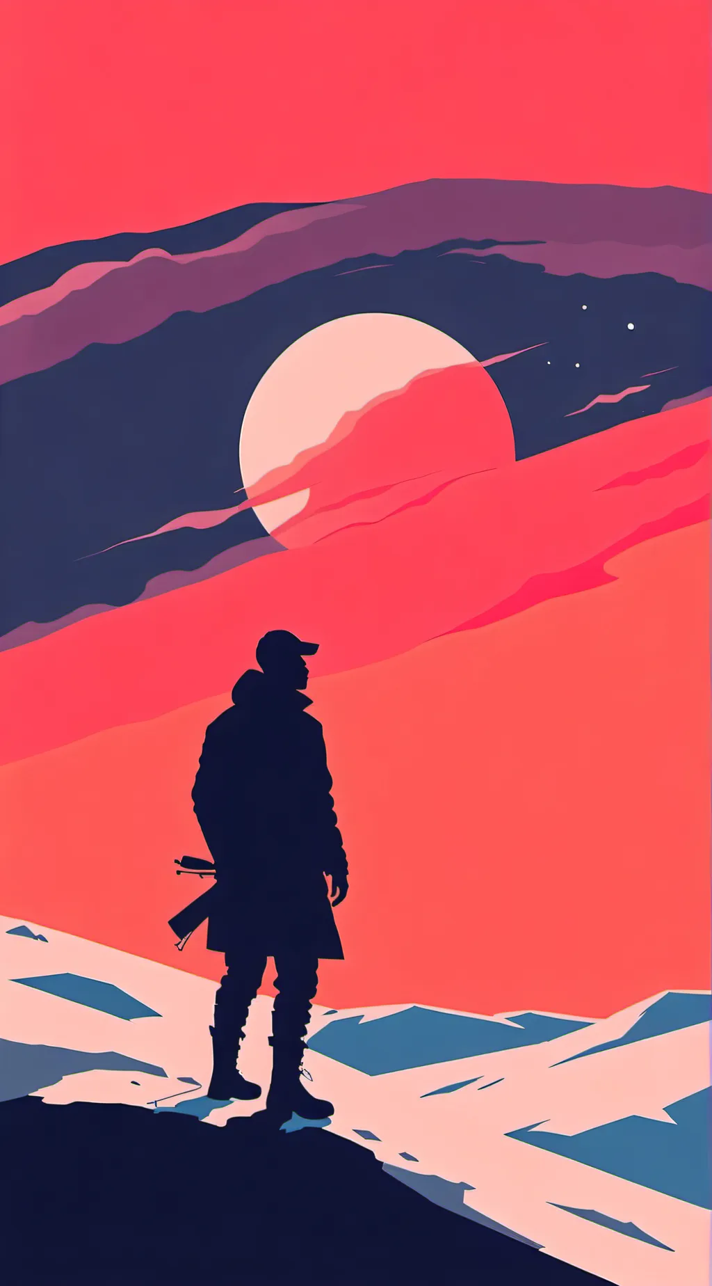 ai character: The Wanderer background