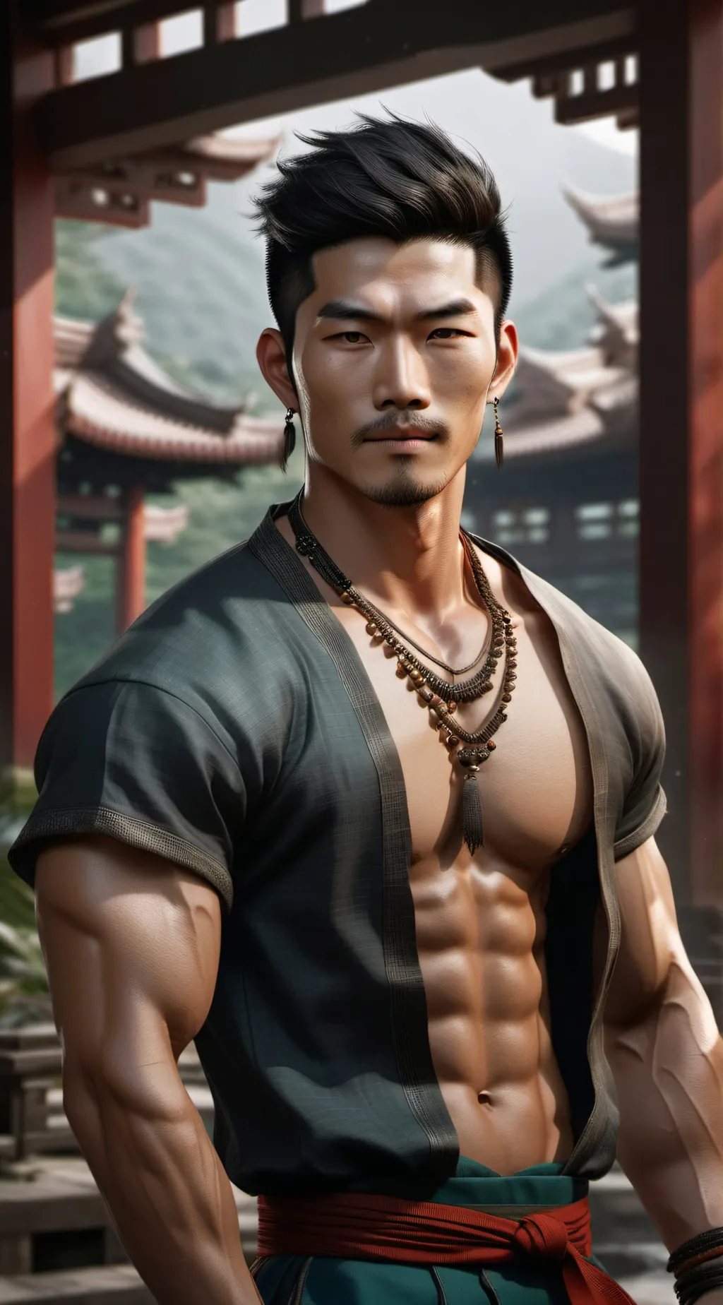 ai character: Xiao ling background