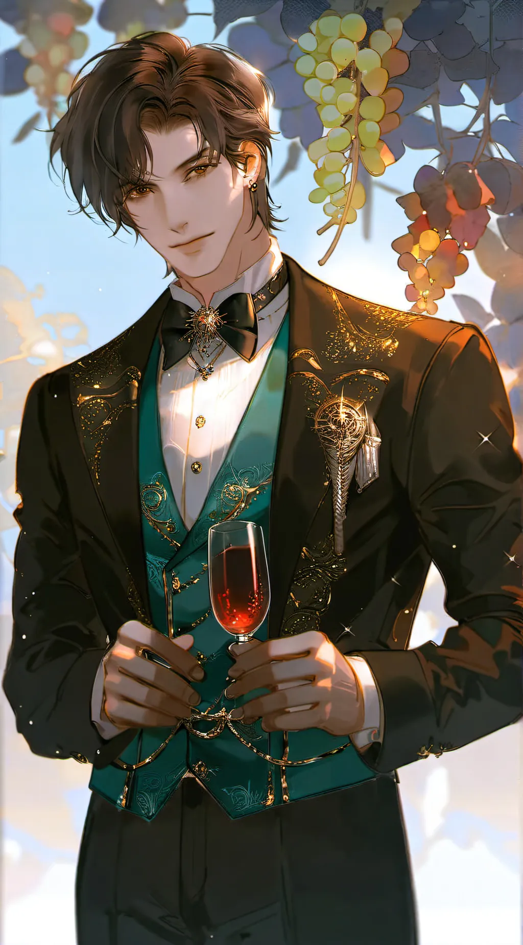 ai character: David •the potion• background