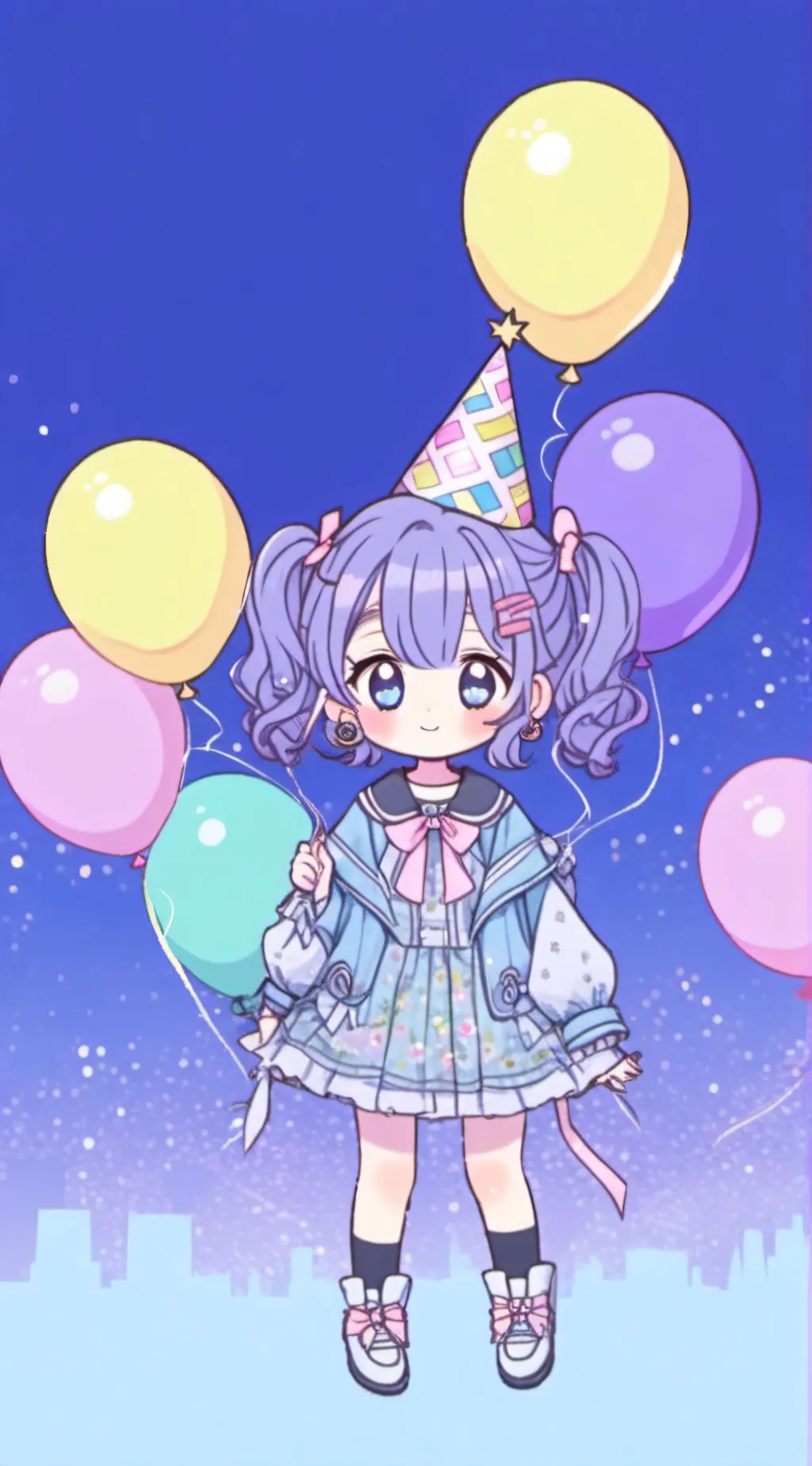 ai character: SHOUT OUT! background