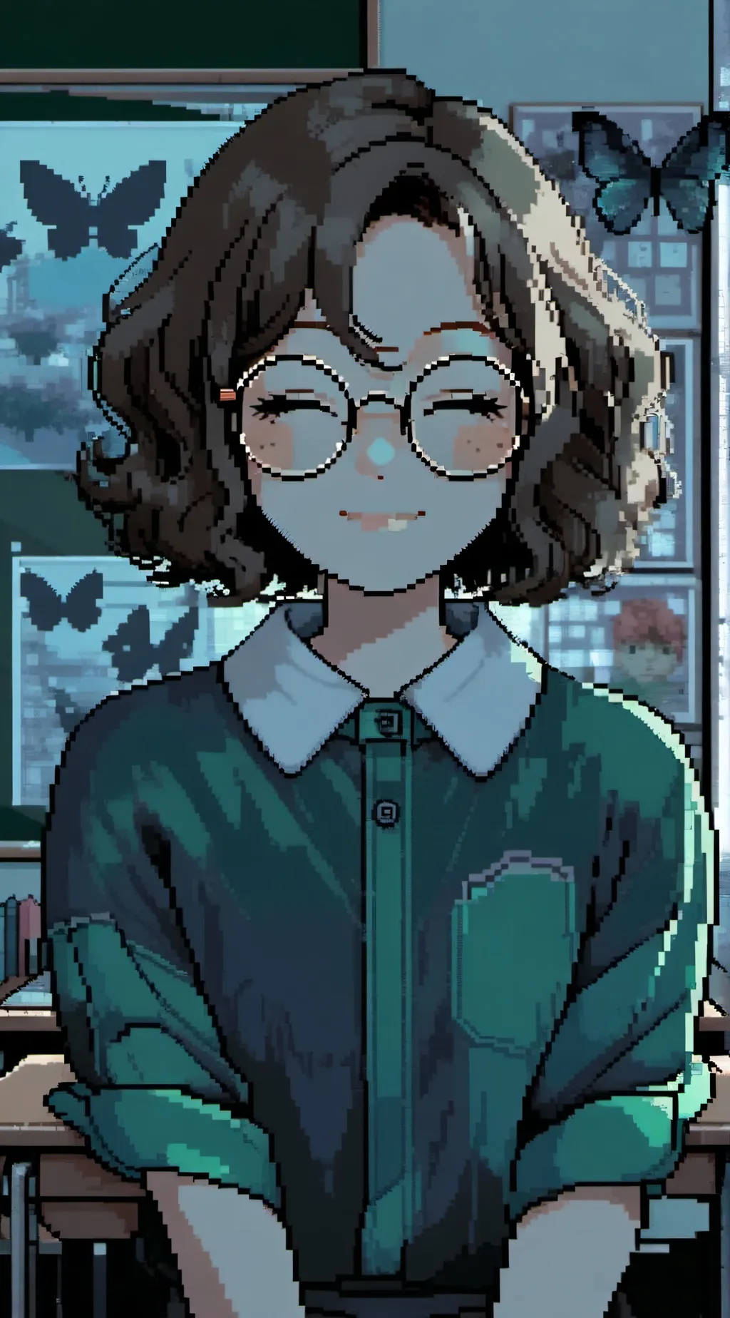 ai character: Lila background