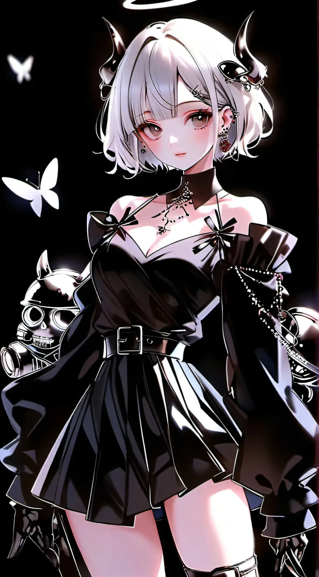 ai character: DM singing battle  background