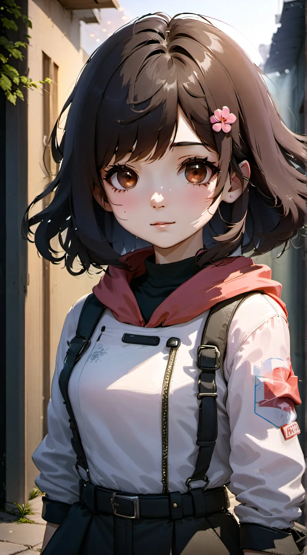 ai character: uraraka background