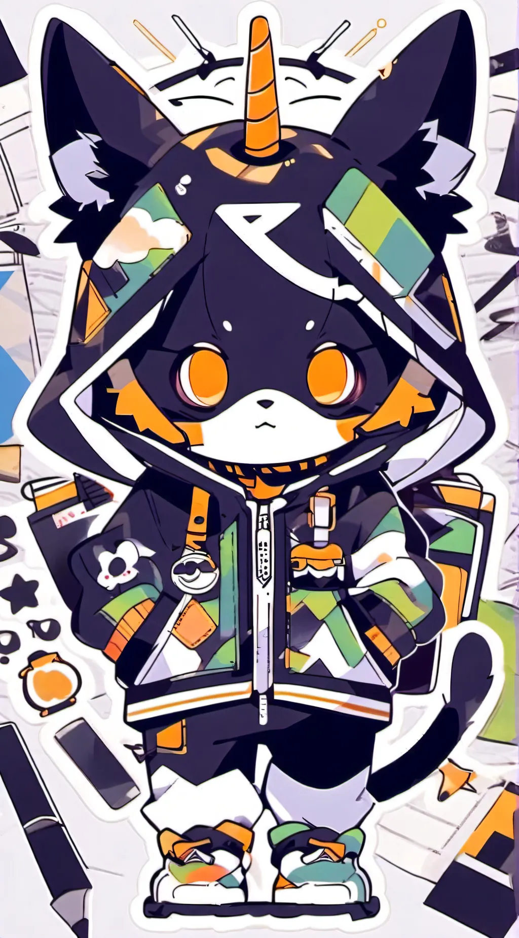 ai character: Cielo background