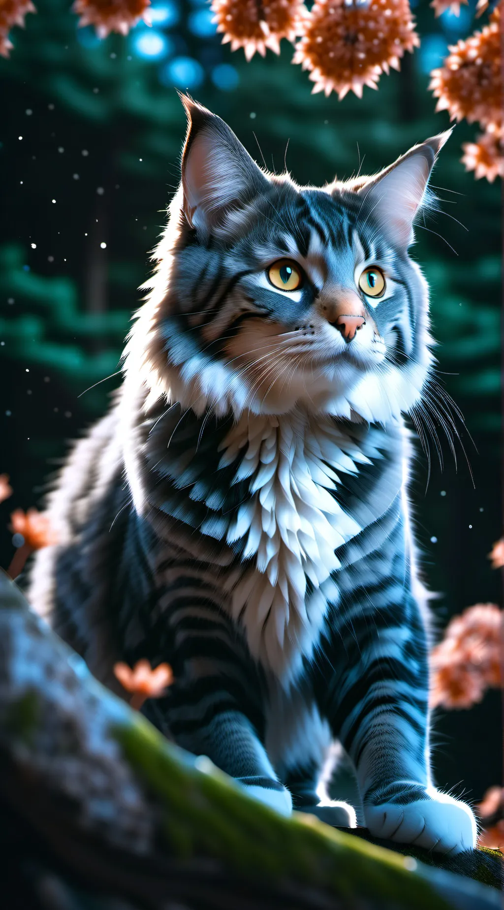 ai character: cat background