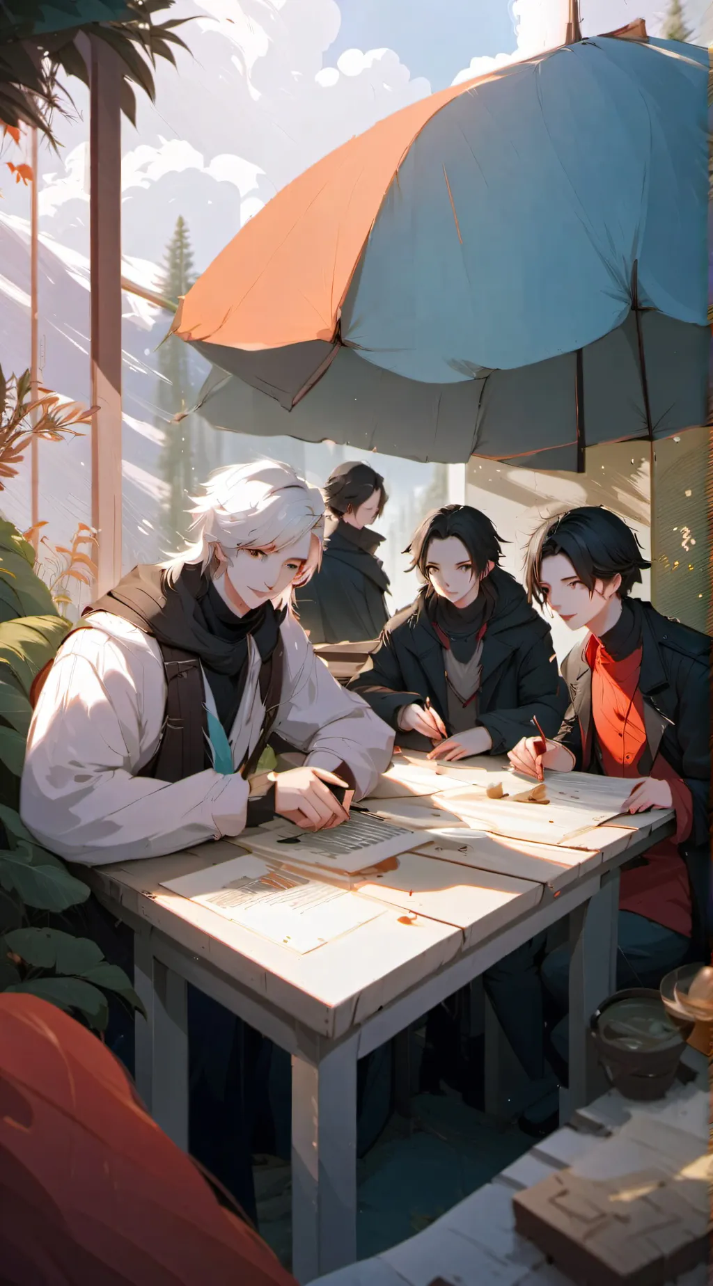 ai character: Yuri  background