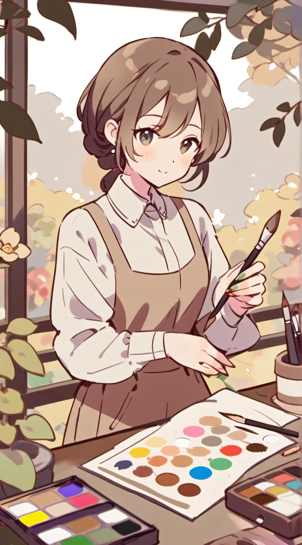 ai character: Nora background