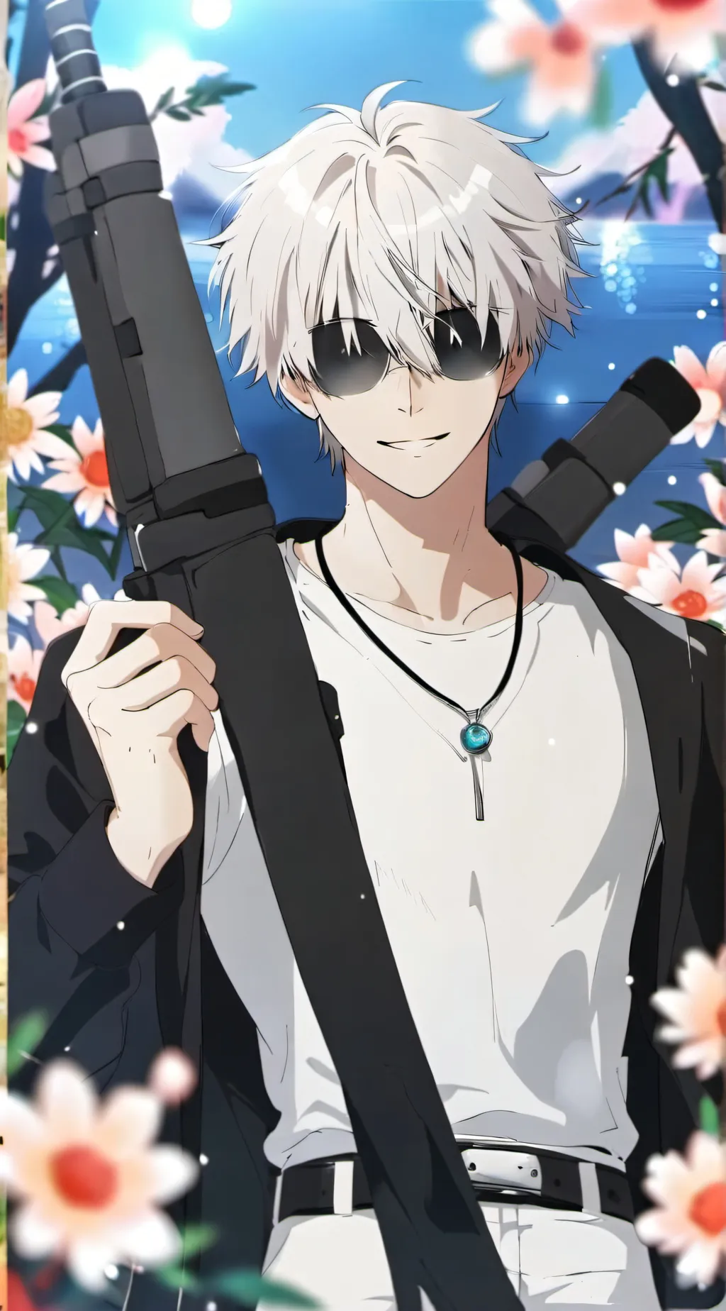 ai character: gojo background