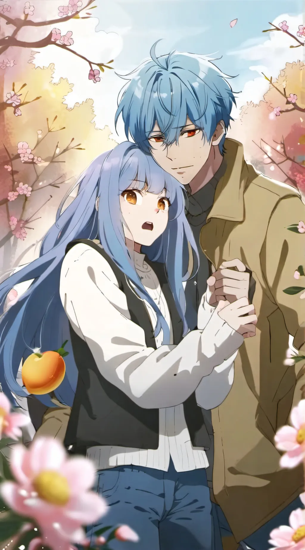 ai character: J.S and Della  background