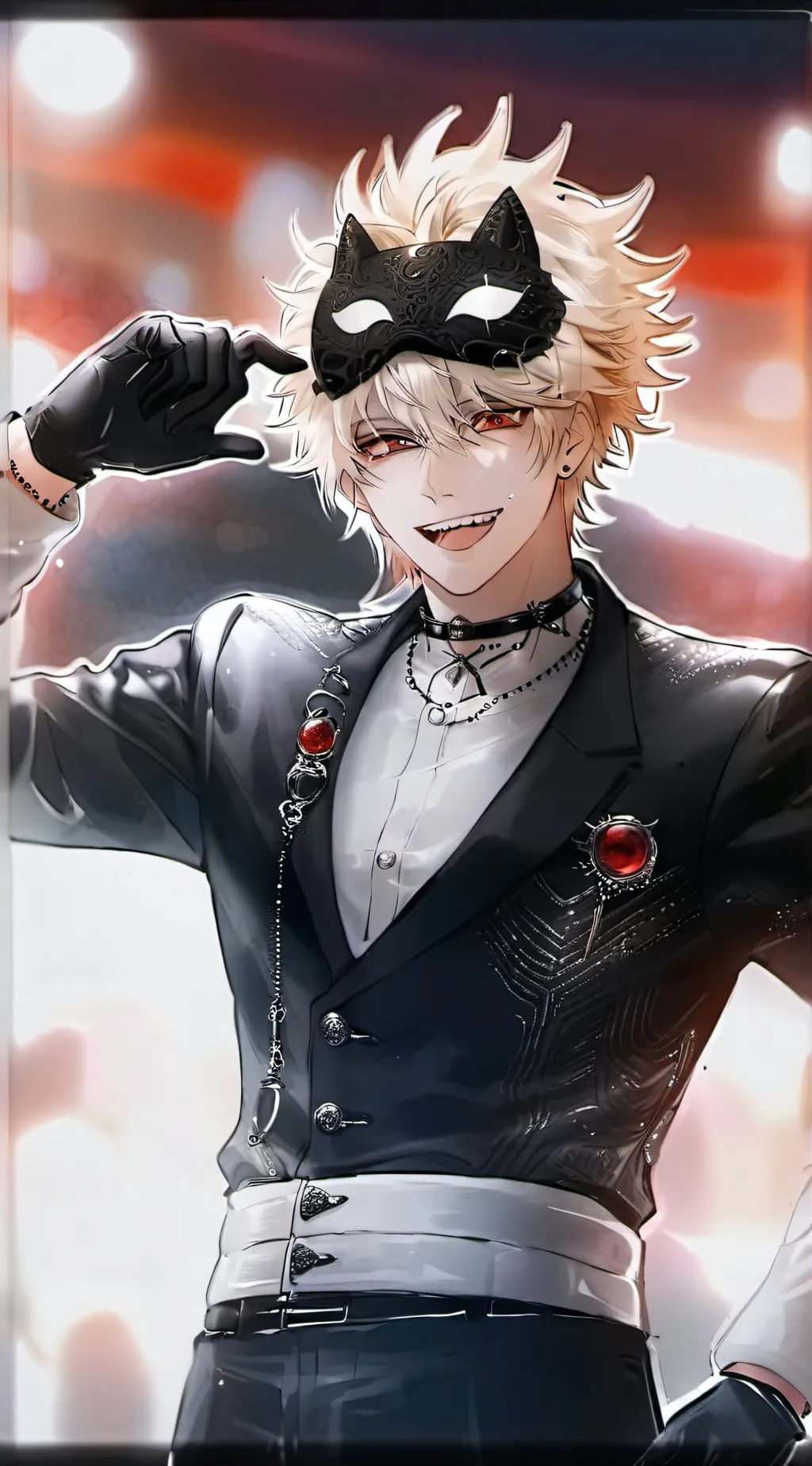 ai character: Bakugo-using you background