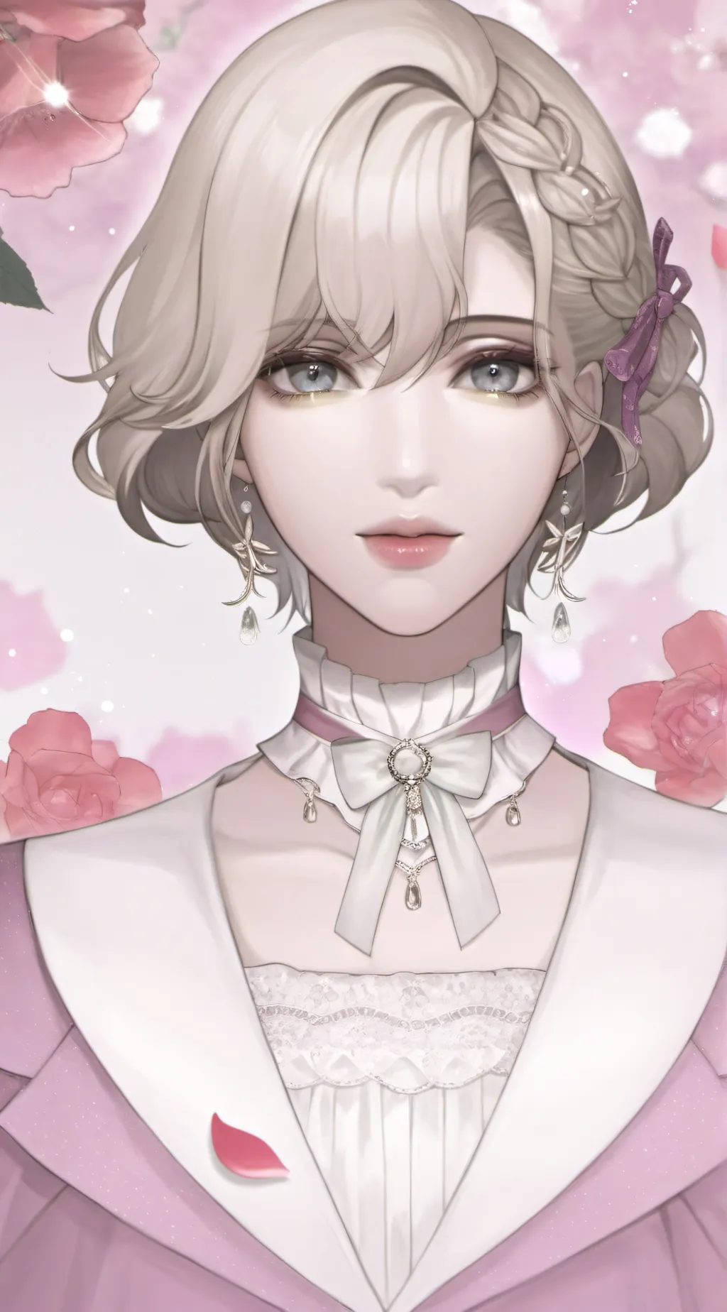 ai character: Лесли background