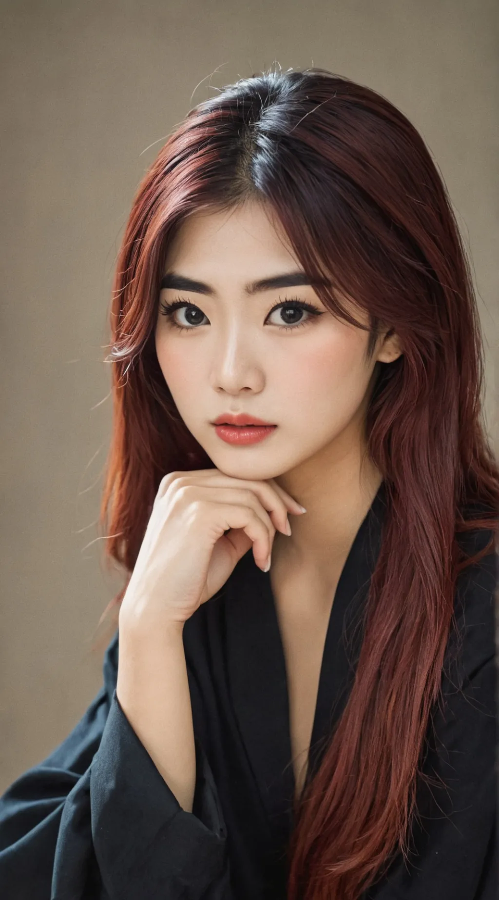 ai character: Bini mikha background